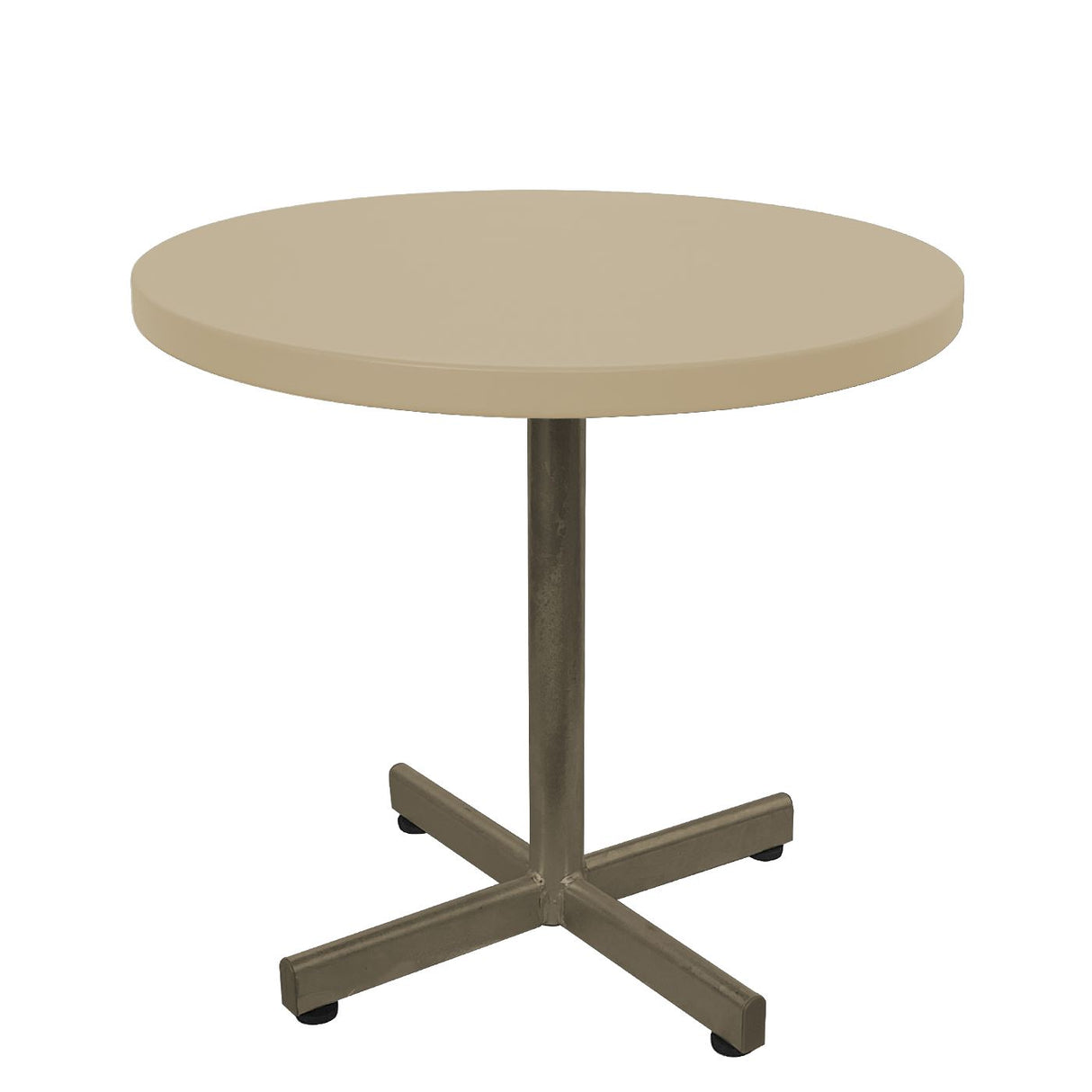 Schaffner Basic Table d'appoint rabattable Ø54cm h:50cm Champagne 85 Sable Pastel 15