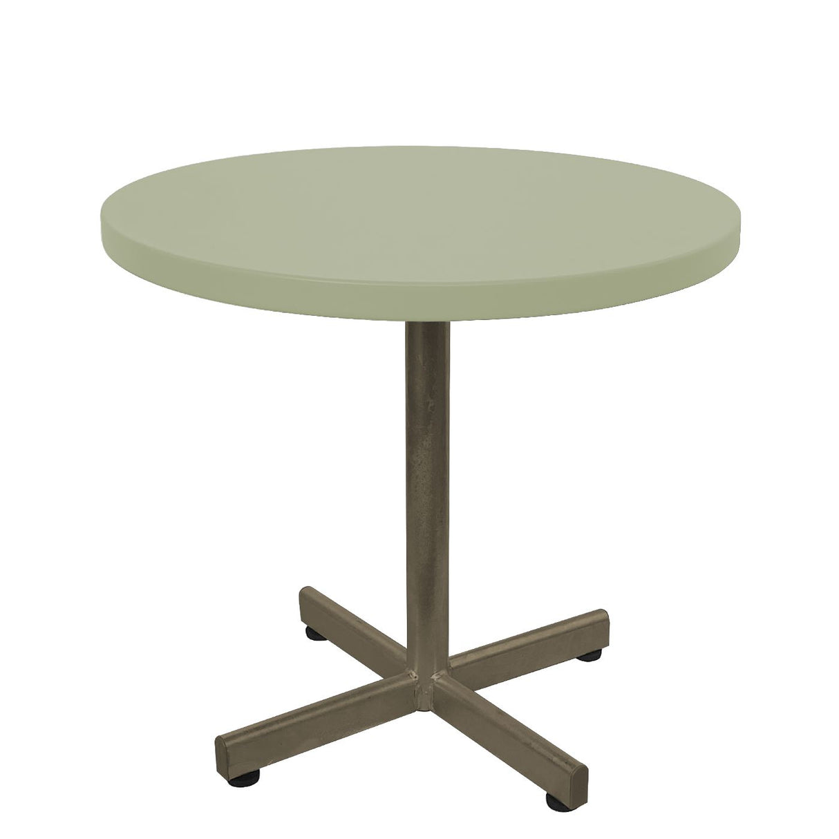 Schaffner Basic Table d'appoint rabattable Ø54cm h:50cm Champagne 85 Vert Pastel 64