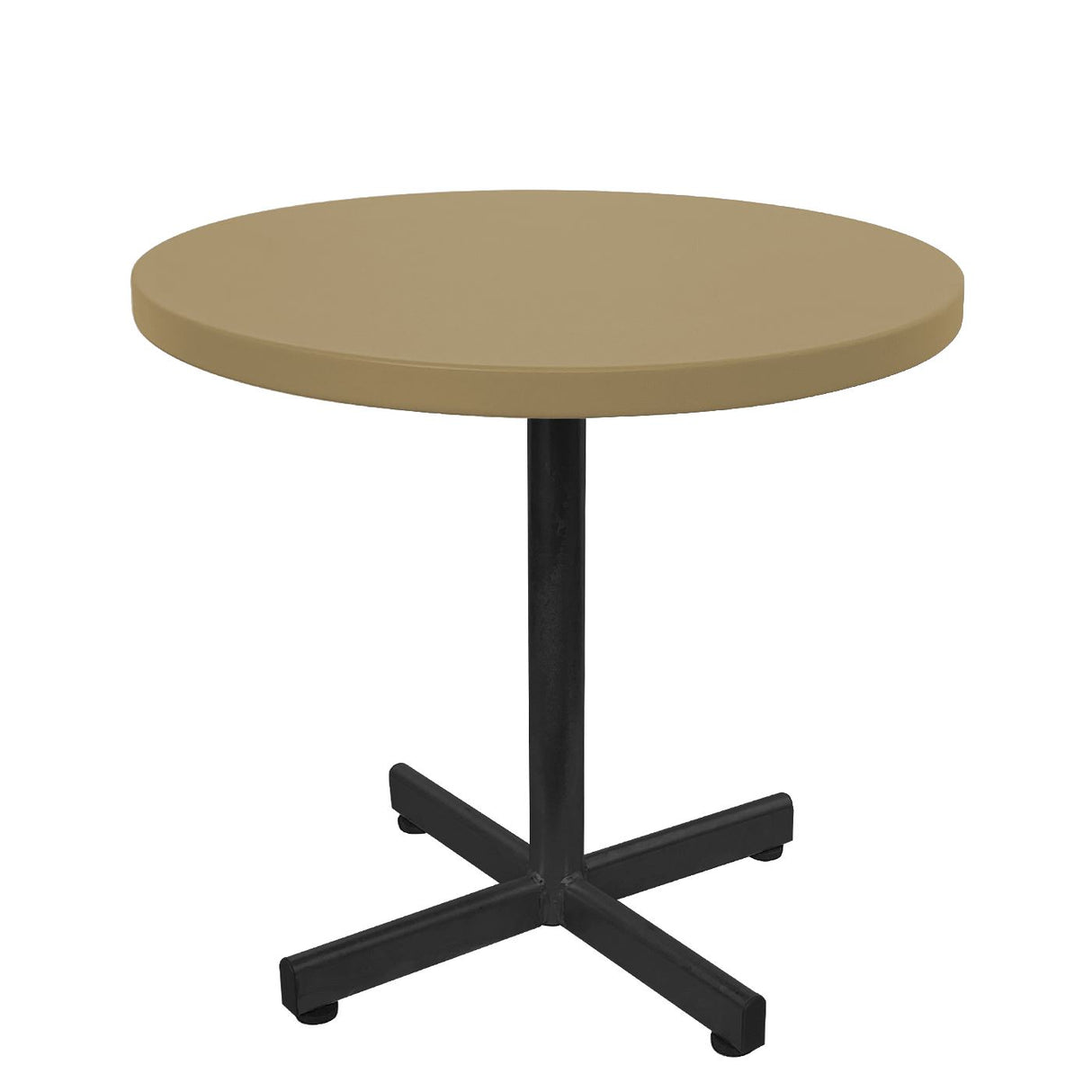 Schaffner Basic Table d'appoint rabattable Ø54cm h:50cm Noir 91 Marron Pastel 83