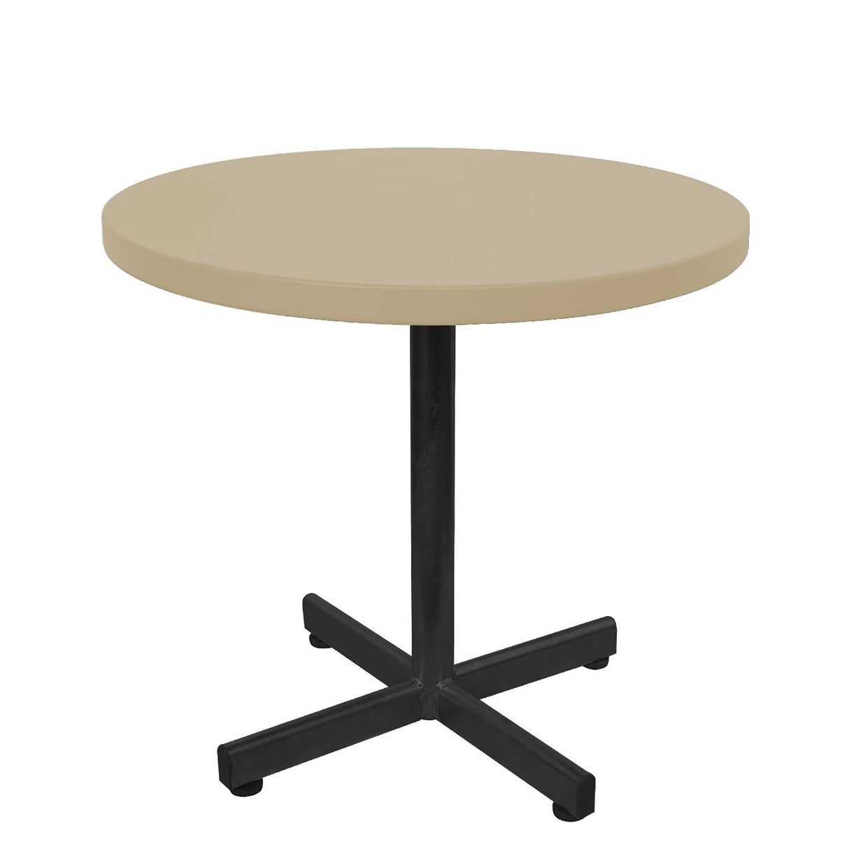 Schaffner Basic Table d'appoint rabattable Ø54cm h:50cm Noir 91 Sable Pastel 15