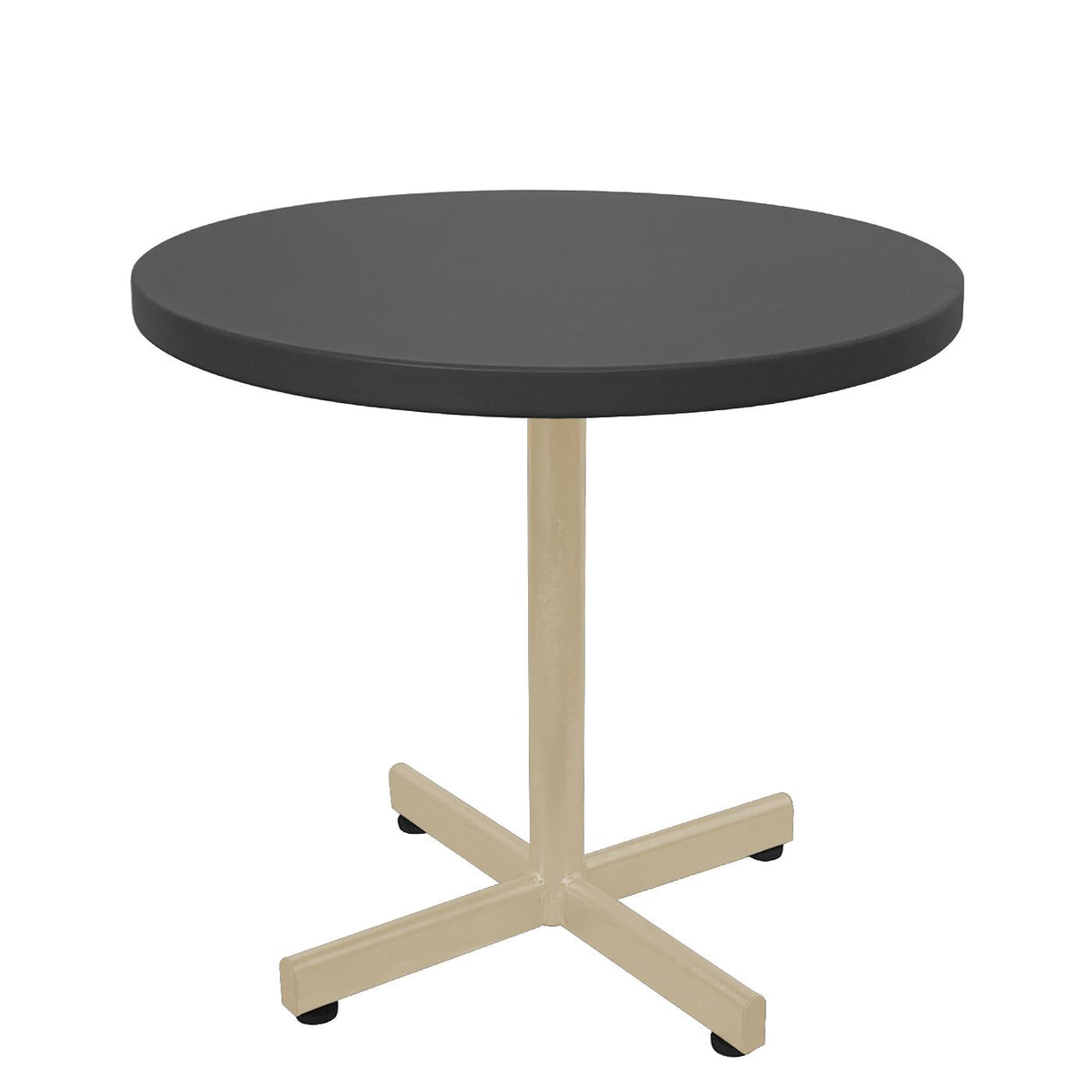 Schaffner Basic Table d'appoint rabattable Ø54cm h:50cm Sable Pastel 15 Anthracite 77