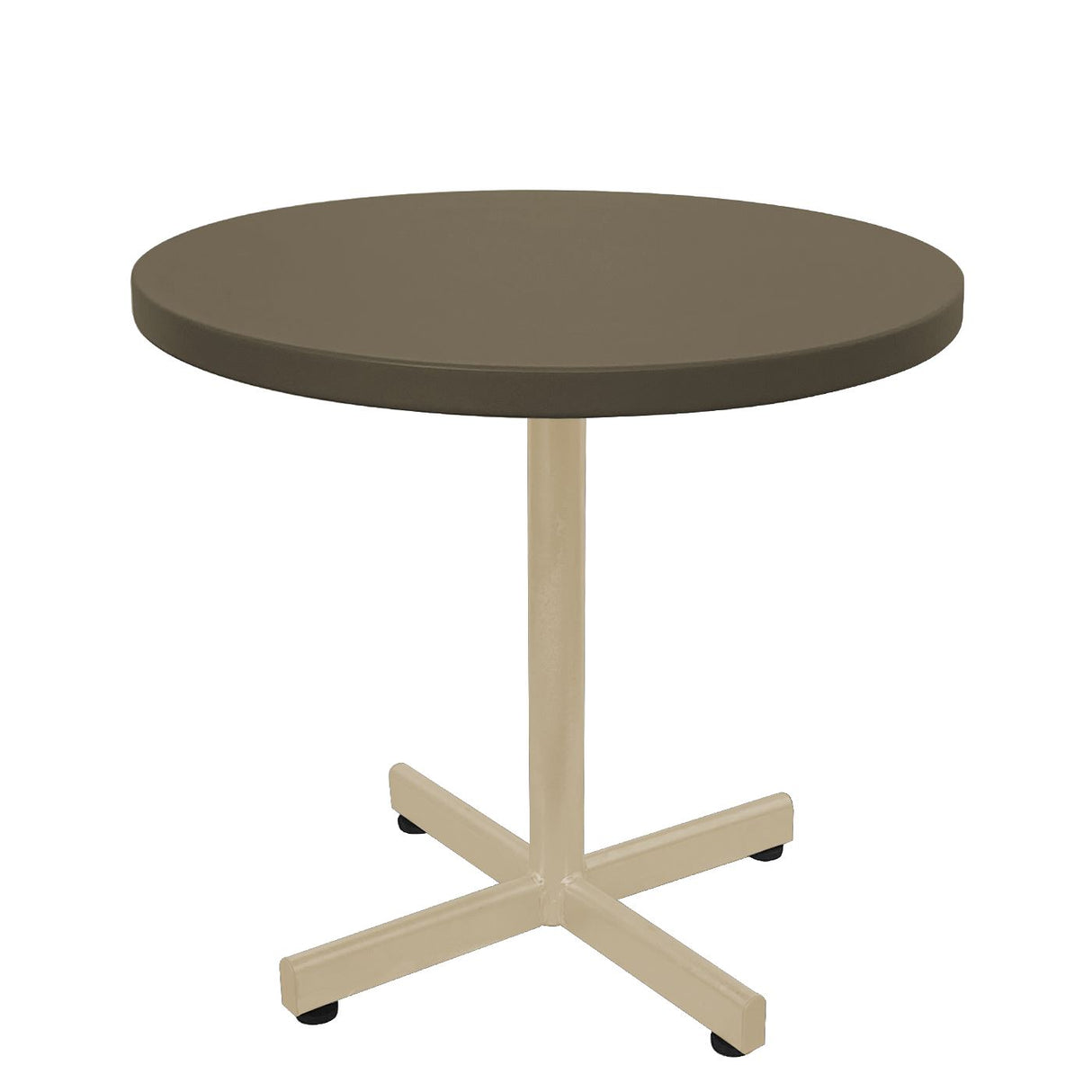 Schaffner Basic Table d'appoint rabattable Ø54cm h:50cm Sable Pastel 15 Champagne 85