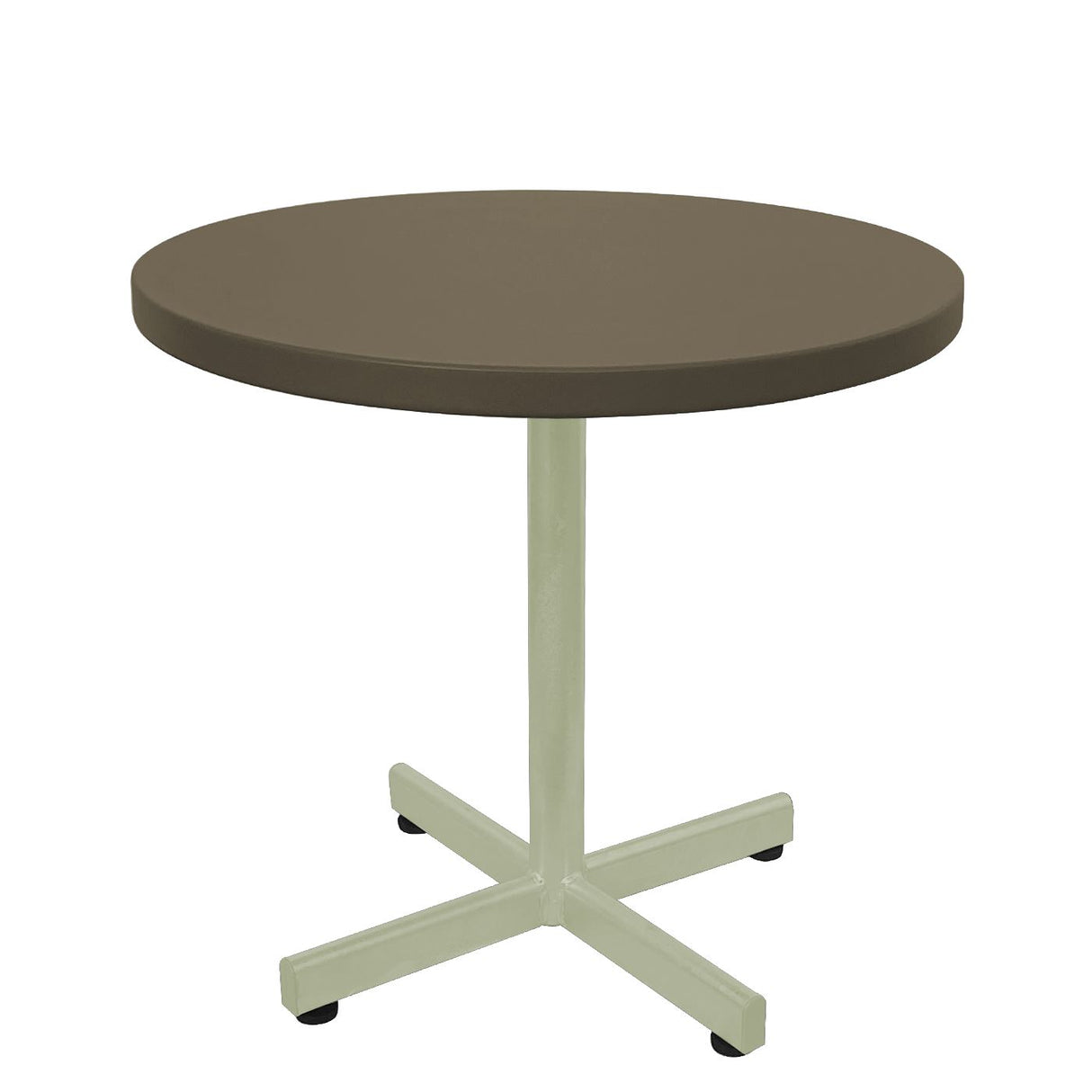 Schaffner Basic Table d'appoint rabattable Ø54cm h:50cm Vert Pastel 64 Champagne 85