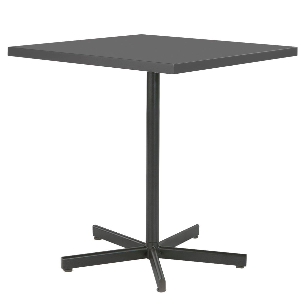 Schaffner Basic Table repas rabattable 70x70cm Anthracite 77 Graphite 73