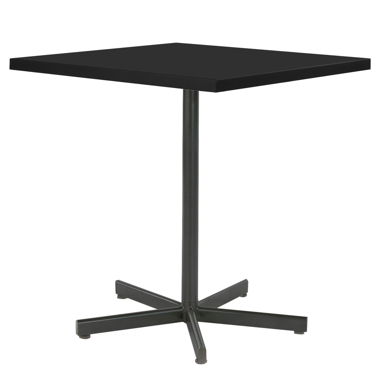 Schaffner Basic Table repas rabattable 70x70cm Anthracite 77 Noir 91