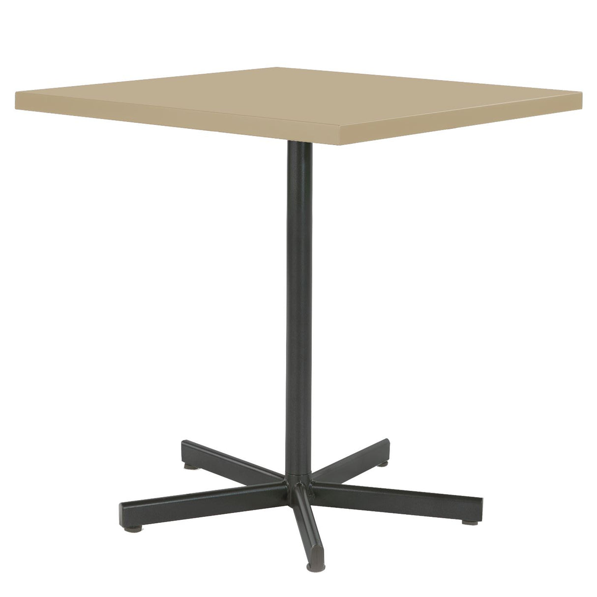 Schaffner Basic Table repas rabattable 70x70cm Anthracite 77 Sable Pastel 15