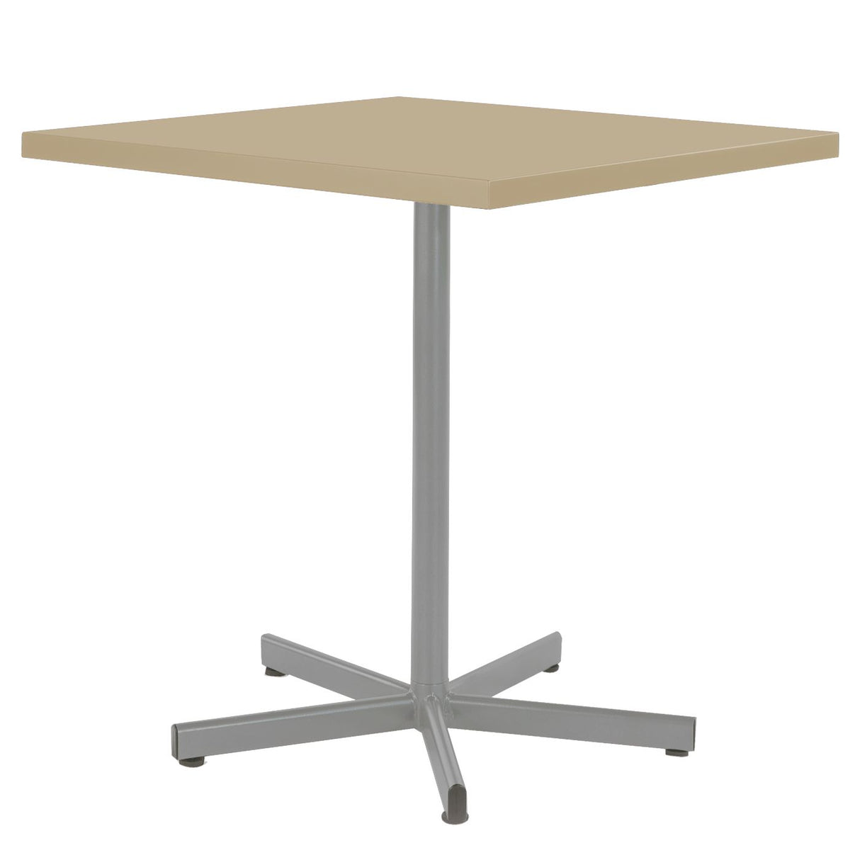Schaffner Basic Table repas rabattable 70x70cm Gris Argent 78 Sable Pastel 15