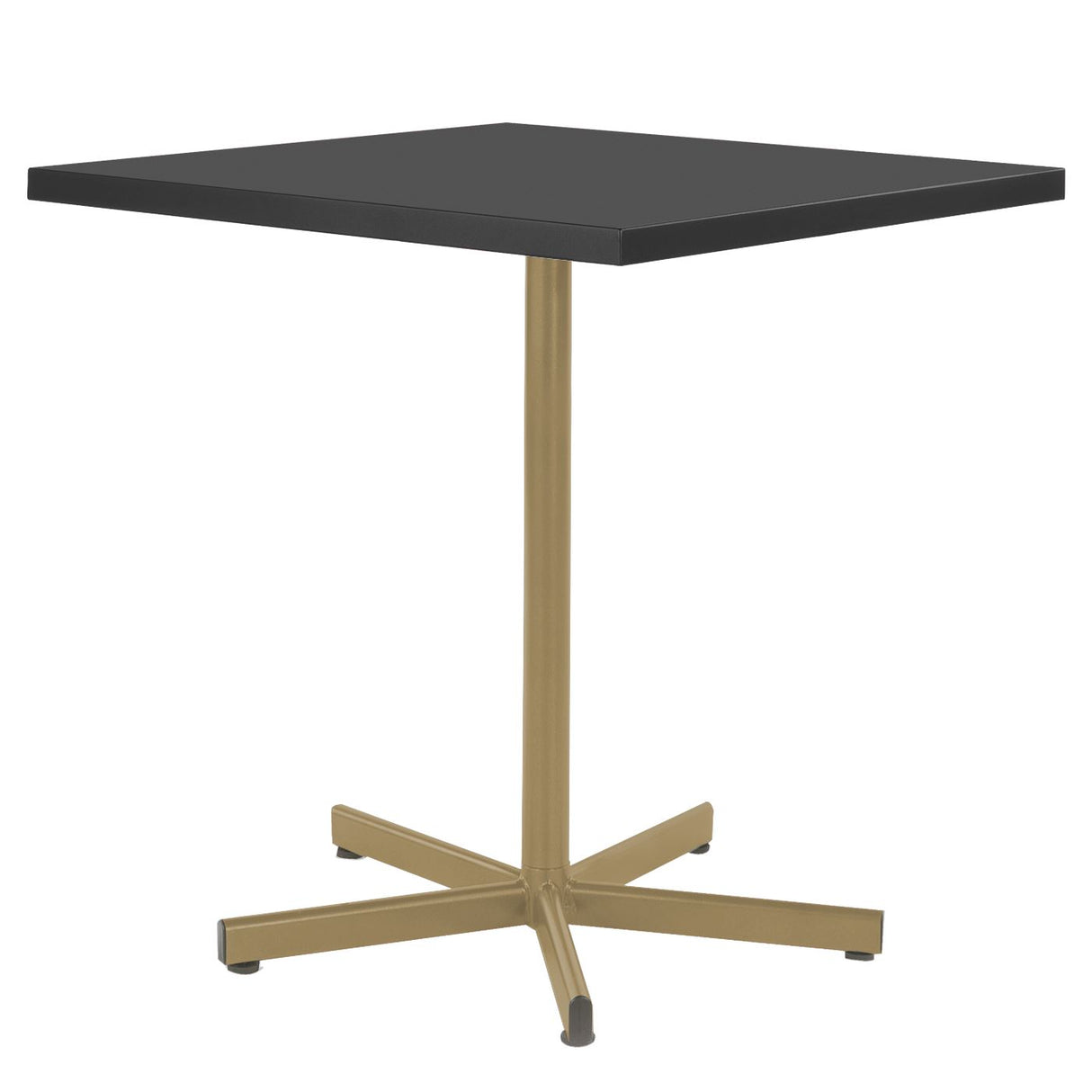 Schaffner Basic Table repas rabattable 70x70cm Marron Pastel 83 Anthracite 77