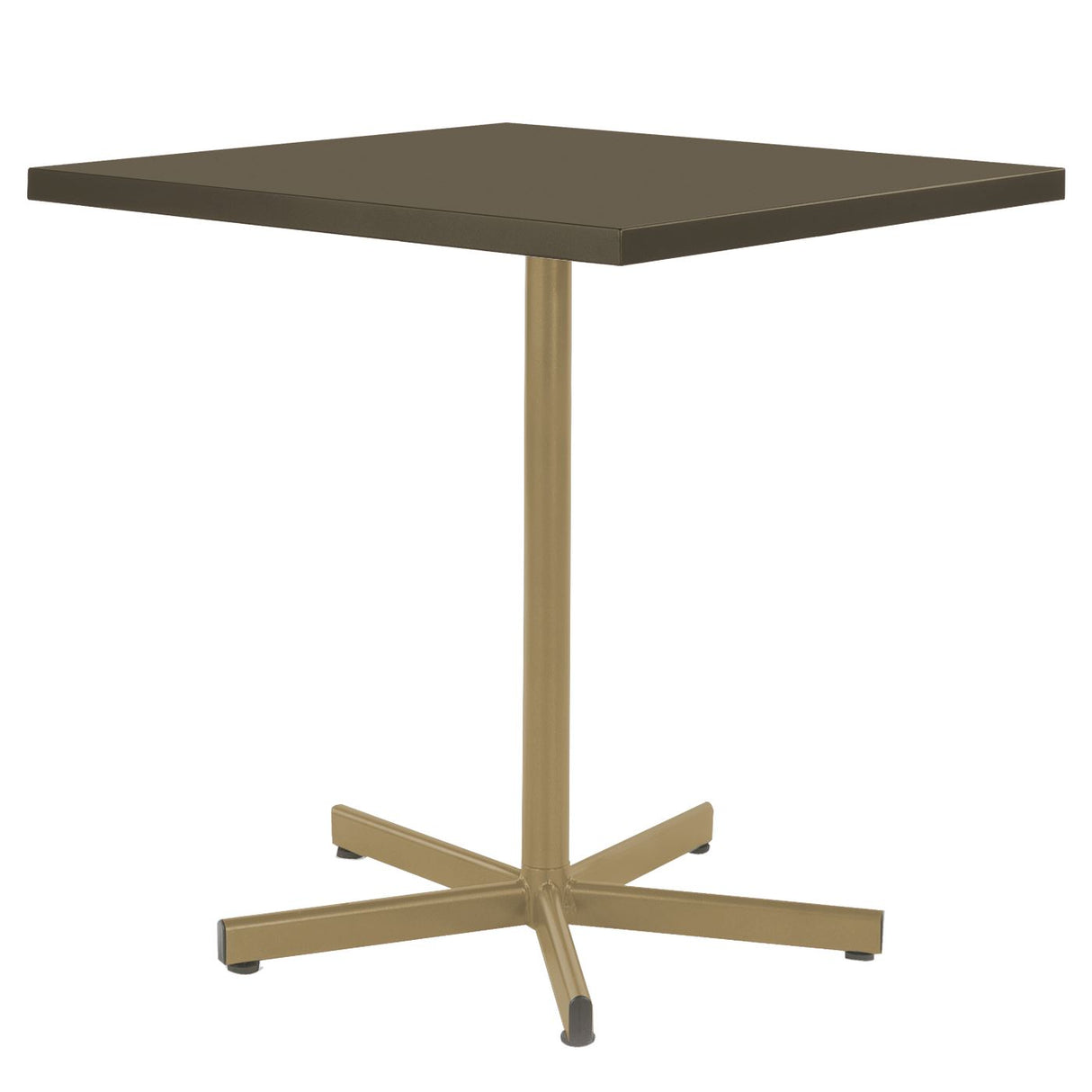 Schaffner Basic Table repas rabattable 70x70cm Marron Pastel 83 Champagne 85
