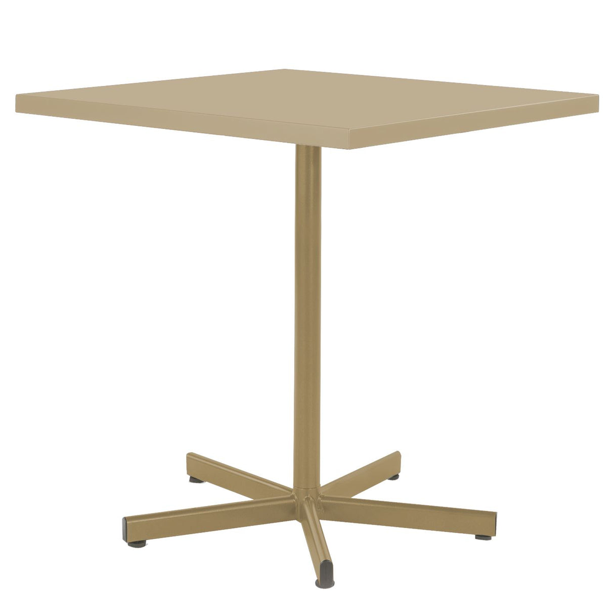 Schaffner Basic Table repas rabattable 70x70cm Marron Pastel 83 Sable Pastel 15