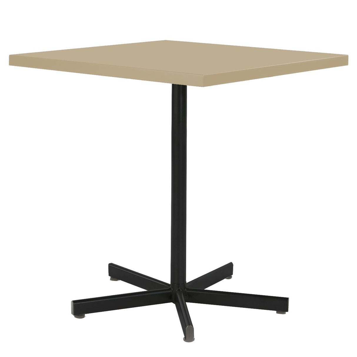 Schaffner Basic Table repas rabattable 70x70cm Noir 91 Sable Pastel 15