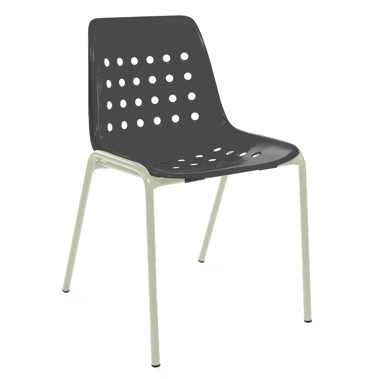 Schaffner Bermuda chaise empilable Vert Pastel 64 Anthracite 77