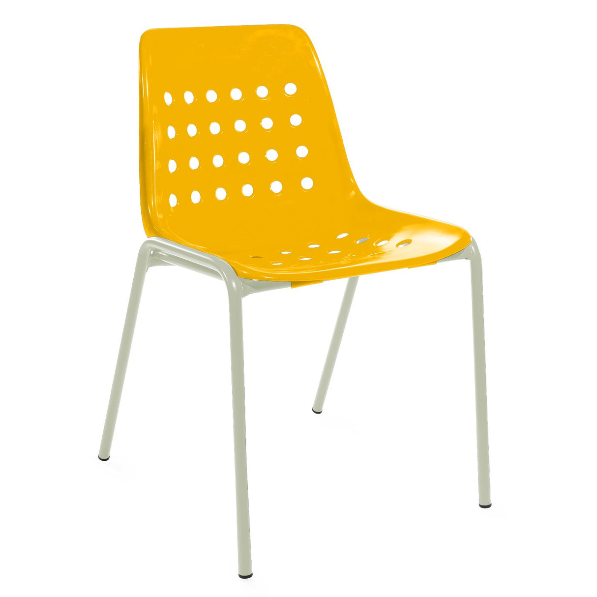 Schaffner Bermuda chaise empilable Vert Pastel 64 Jaune 11