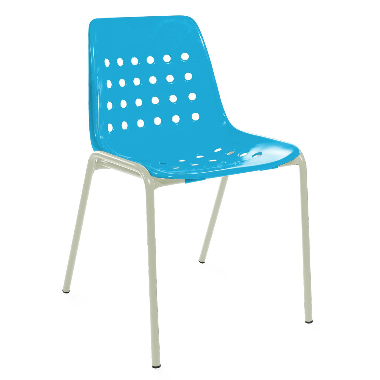 Schaffner Bermuda chaise empilable Vert Pastel 64 Turquoise 58