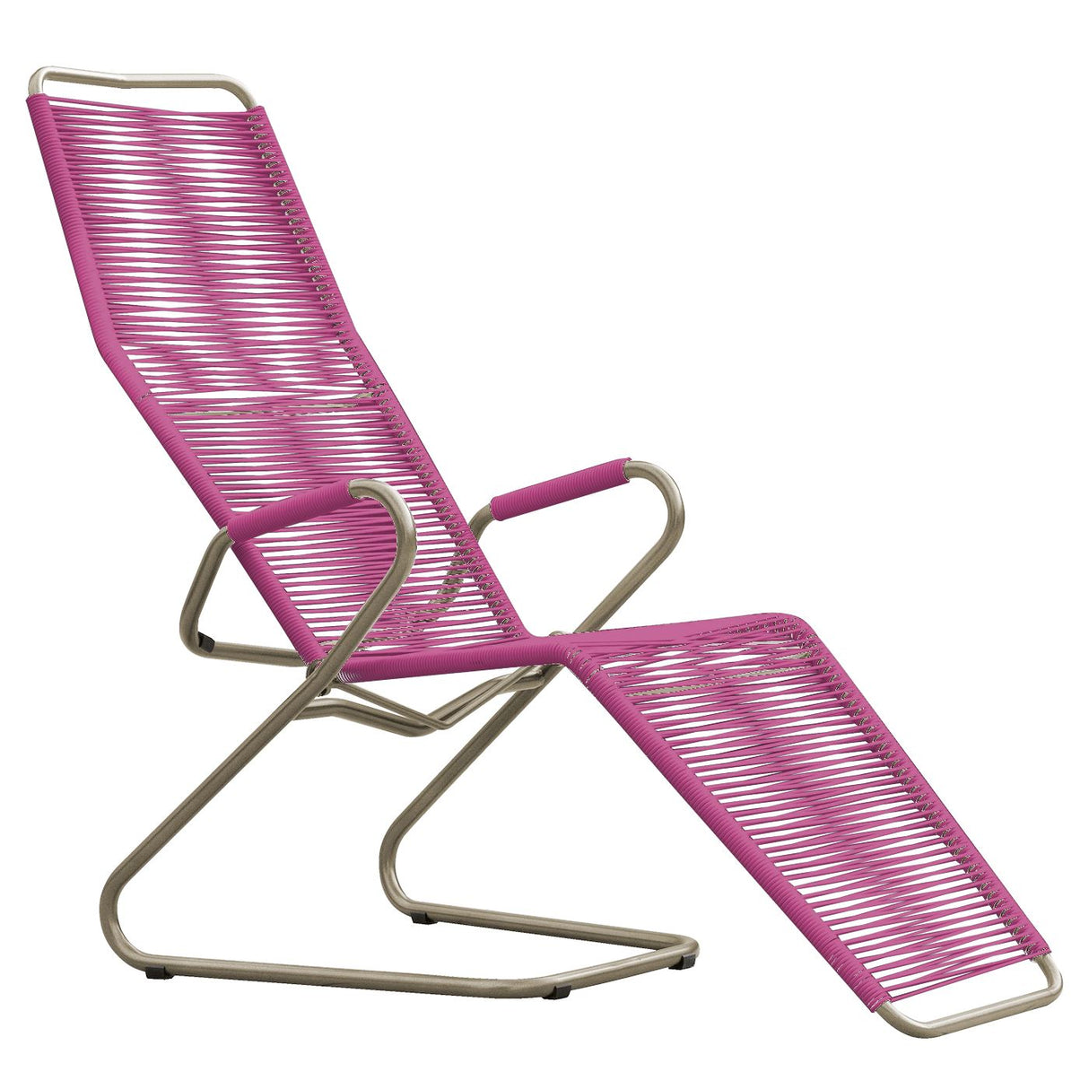 Schaffner Bodensee Chaise longue Spaghetti Champagne 85 Rose 41