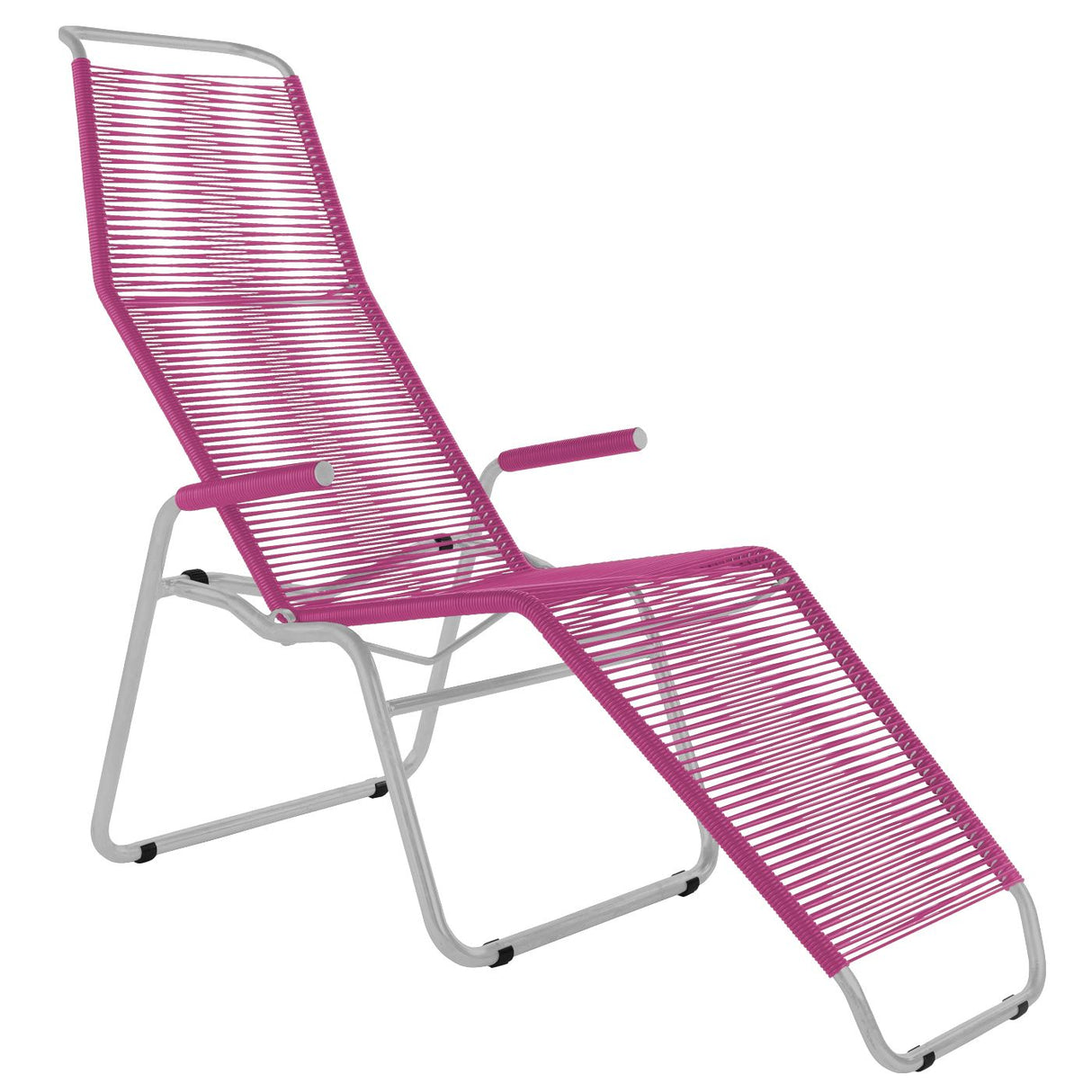 Schaffner Brissago Chaise longue Spaghetti Blanc 90 Rose 41