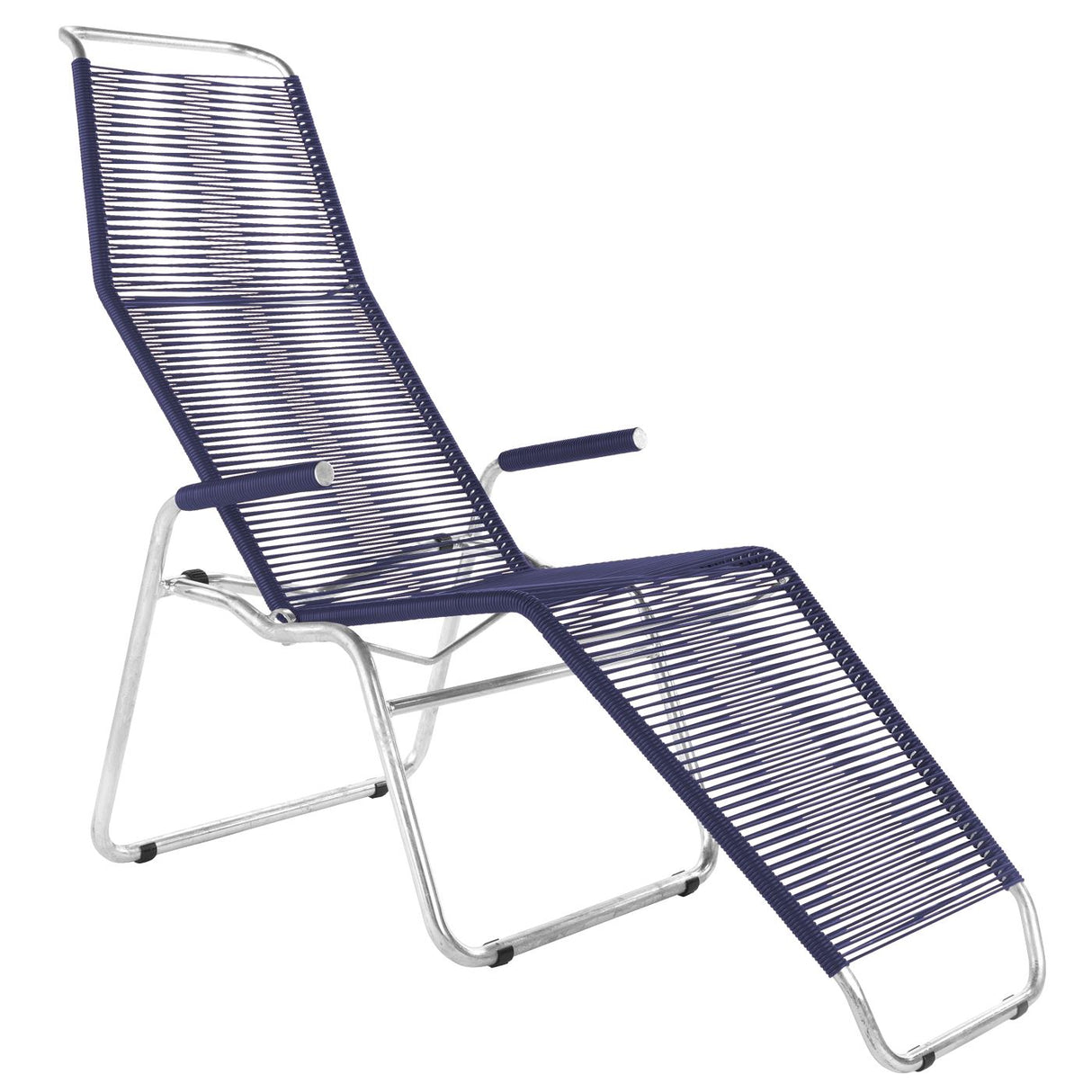 Schaffner Brissago Chaise longue Spaghetti Galvanisé à chaud 02 Bleu 53