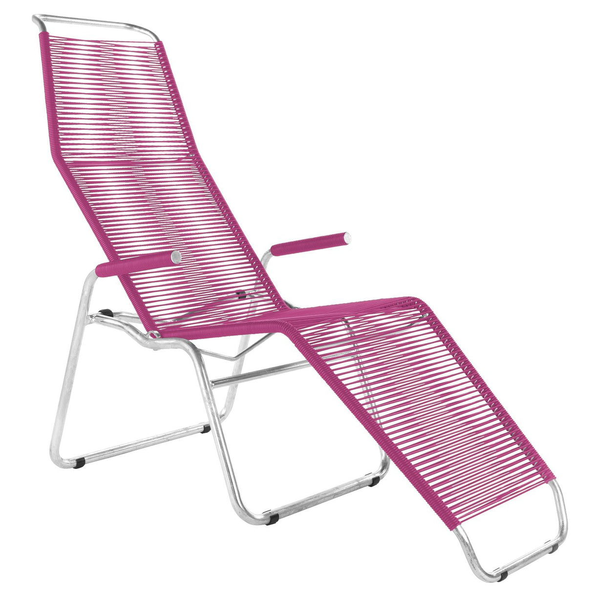 Schaffner Brissago Chaise longue Spaghetti Galvanisé à chaud 02 Rose 41