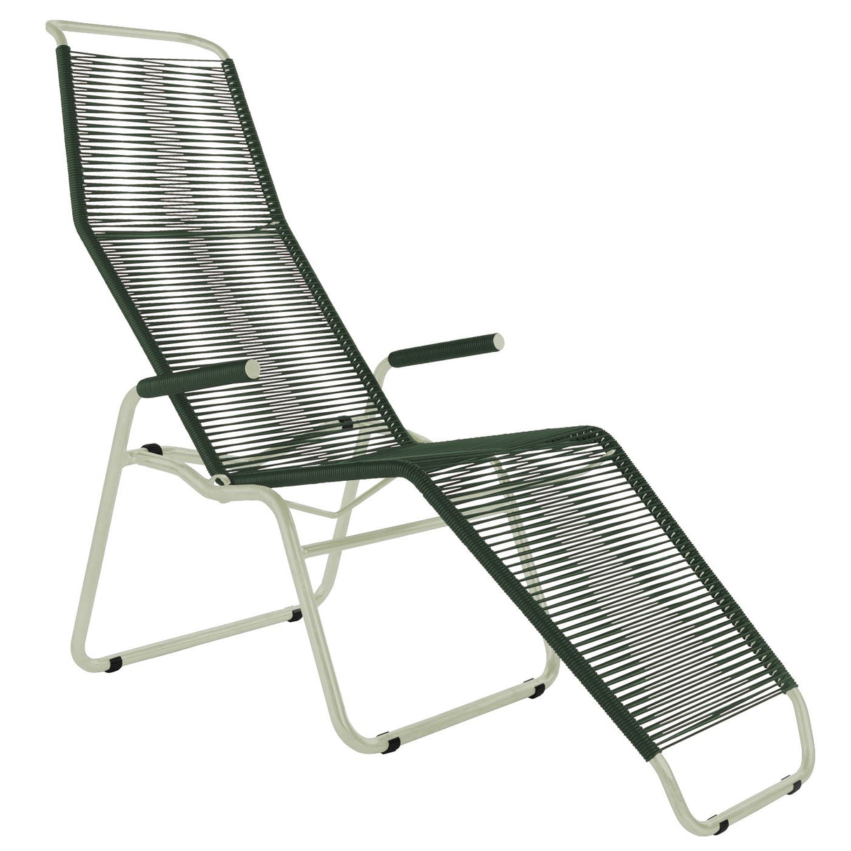 Schaffner Brissago Chaise longue Spaghetti Vert Pastel 64 Vert Sapin 66
