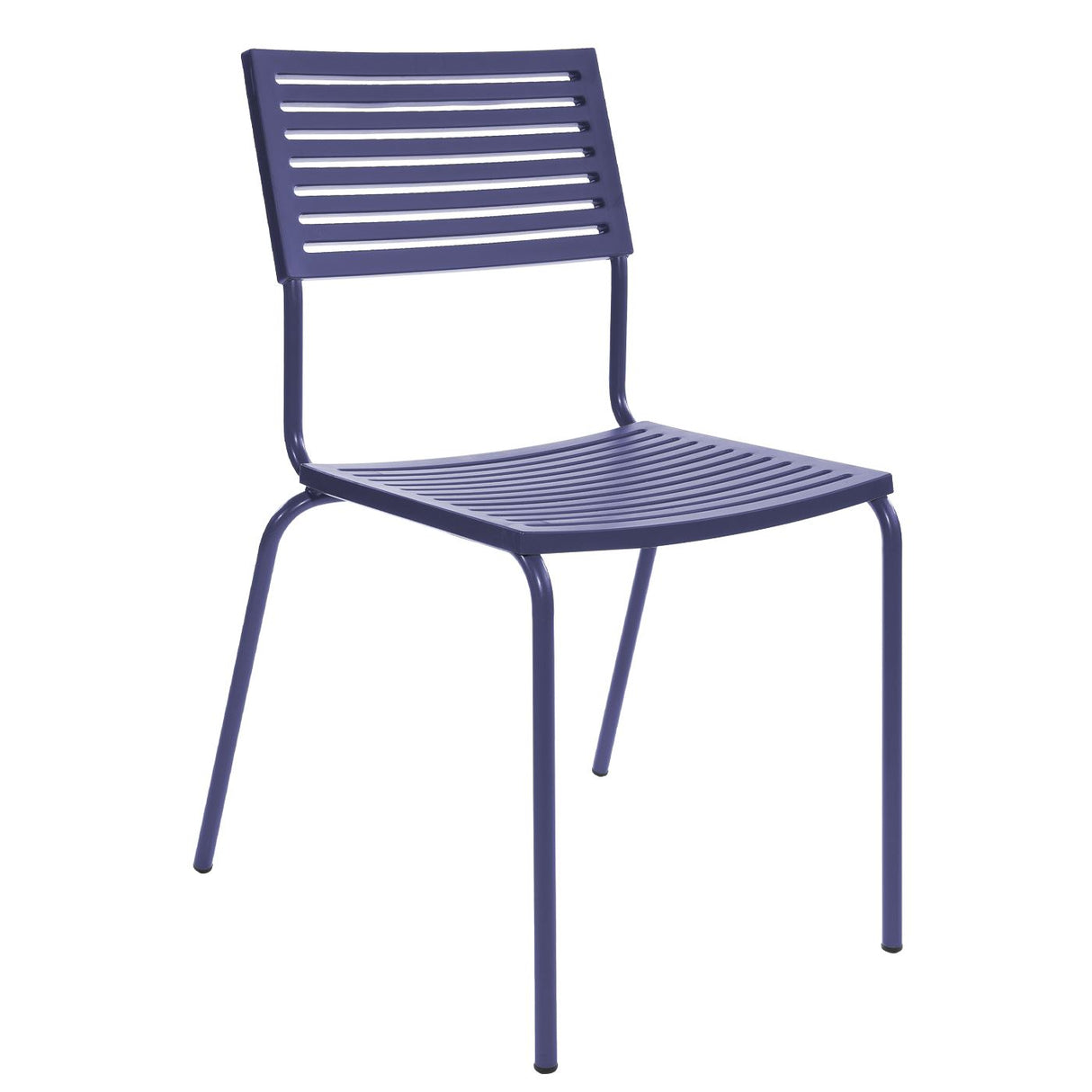 Schaffner Lamello Chaise empilable Bleu 53 Bleu 53