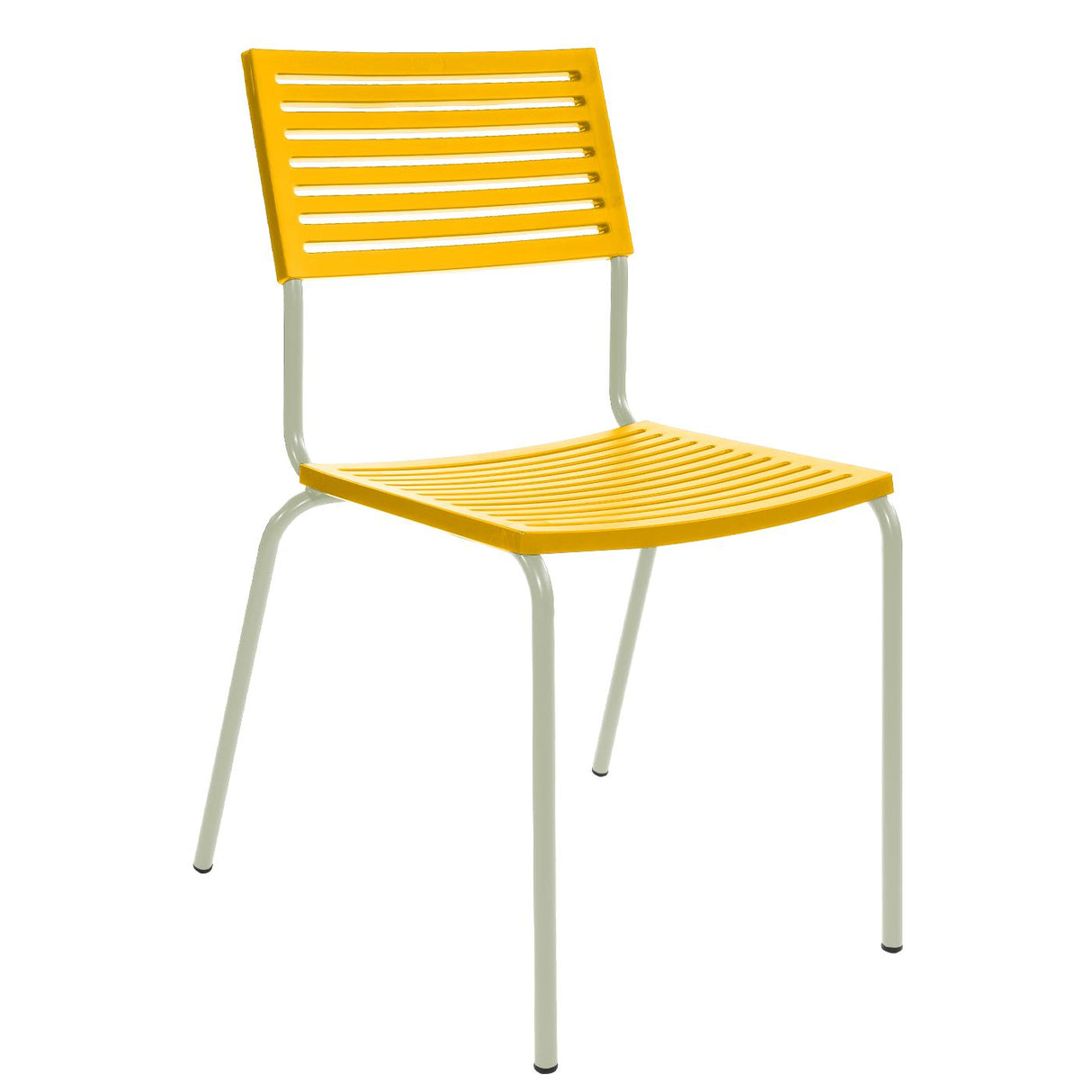 Schaffner Lamello Chaise empilable Vert Pastel 64 Jaune 11