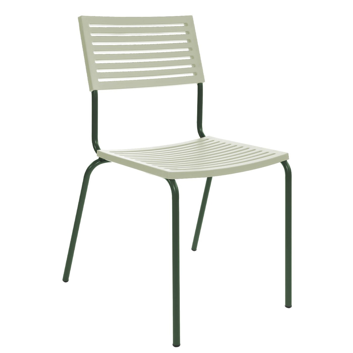 Schaffner Lamello Chaise empilable Vert Sapin 66 Vert Pastel 64