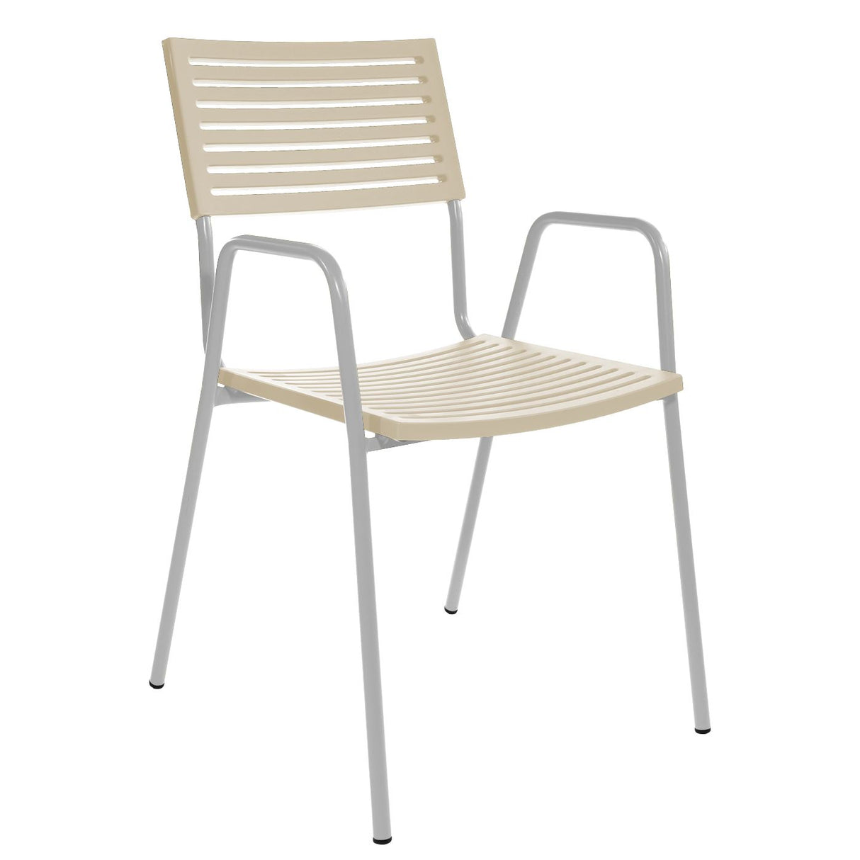 Schaffner Lamello Fauteuil repas Blanc 90 Sable Pastel 15