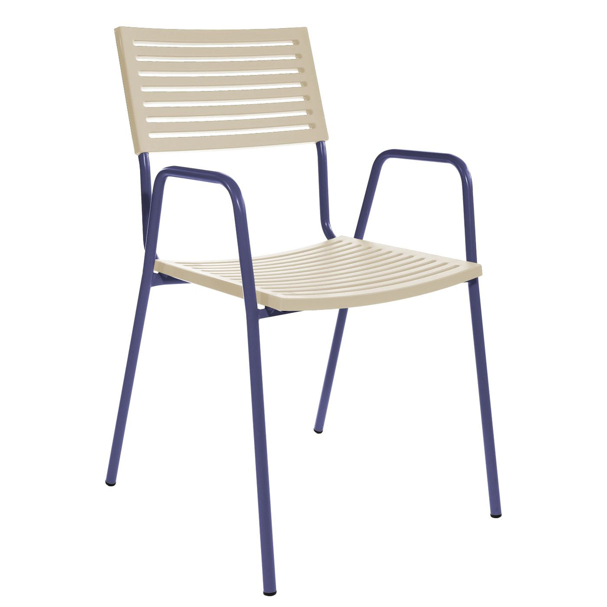 Schaffner Lamello Fauteuil repas Bleu 53 Sable Pastel 15