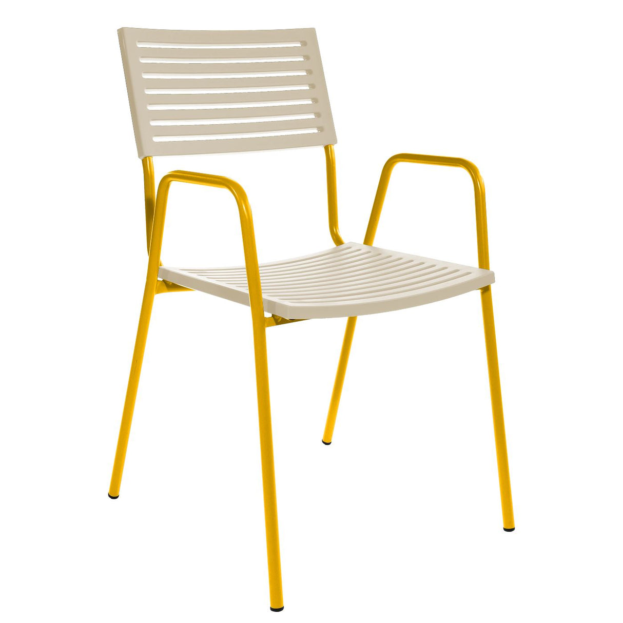 Schaffner Lamello Fauteuil repas Jaune 11 Sable Pastel 15