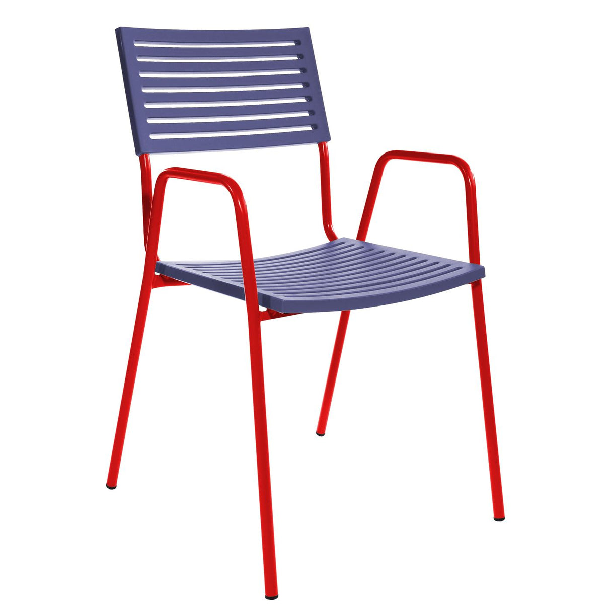 Schaffner Lamello Fauteuil repas Rouge 30 Bleu 53