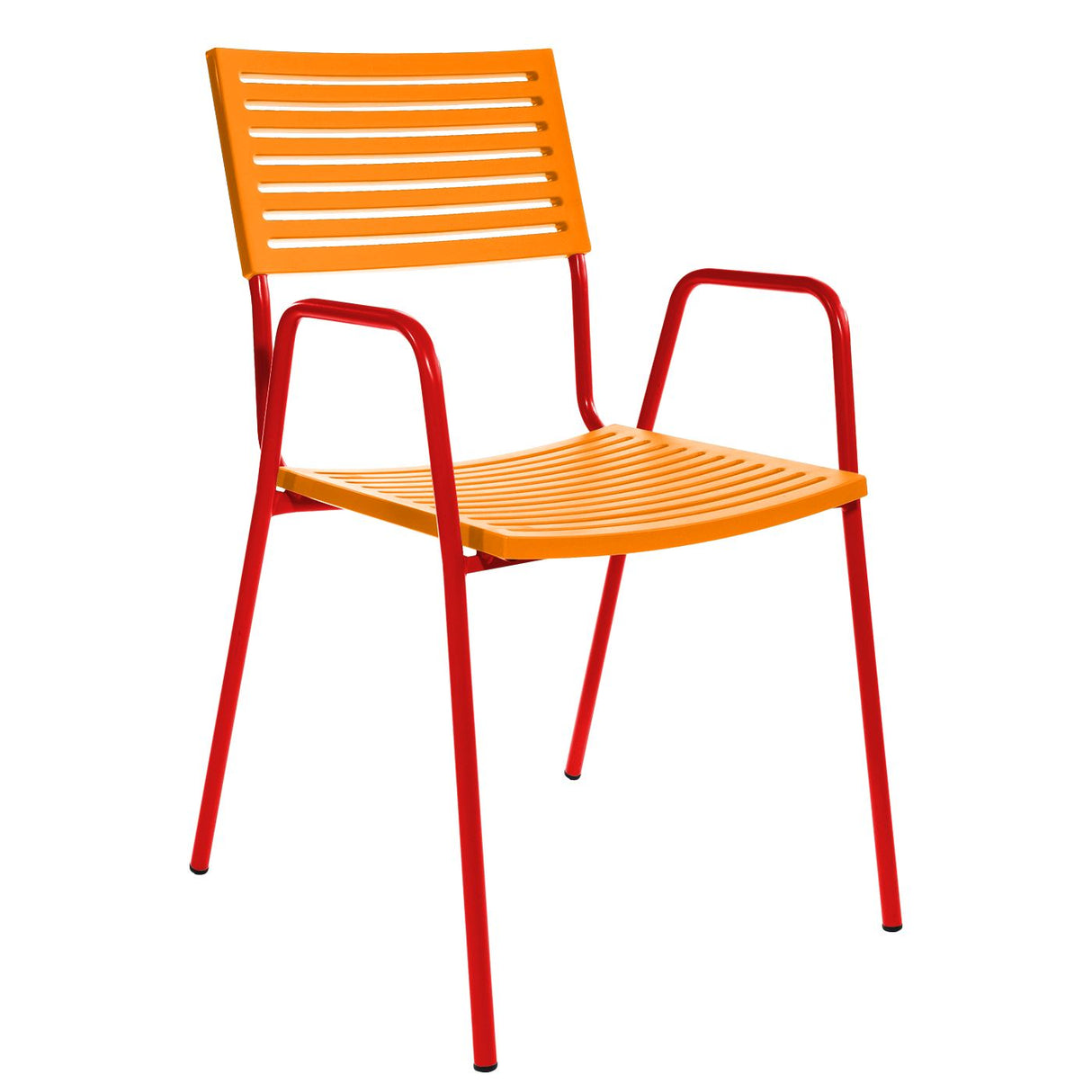 Schaffner Lamello Fauteuil repas Rouge 30 Orange 13