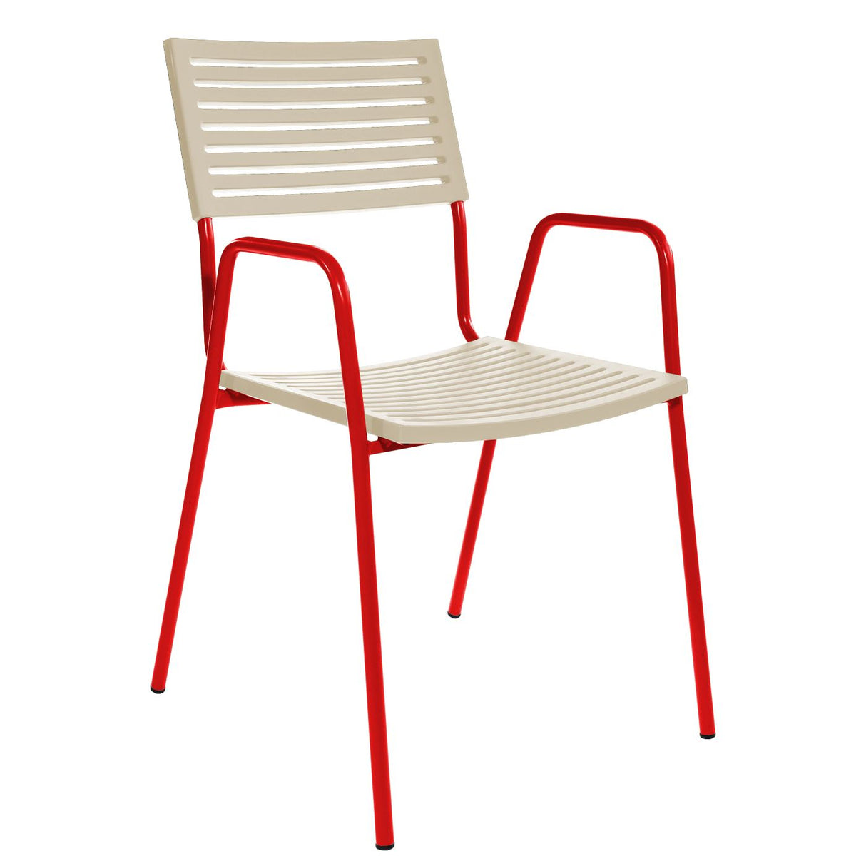 Schaffner Lamello Fauteuil repas Rouge 30 Sable Pastel 15