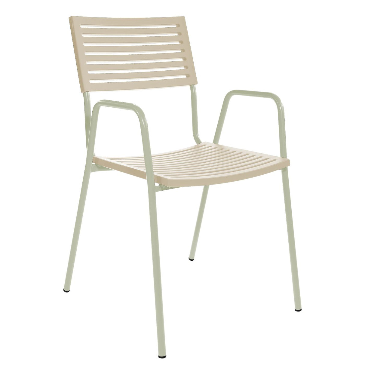 Schaffner Lamello Fauteuil repas Vert Pastel 64 Sable Pastel 15