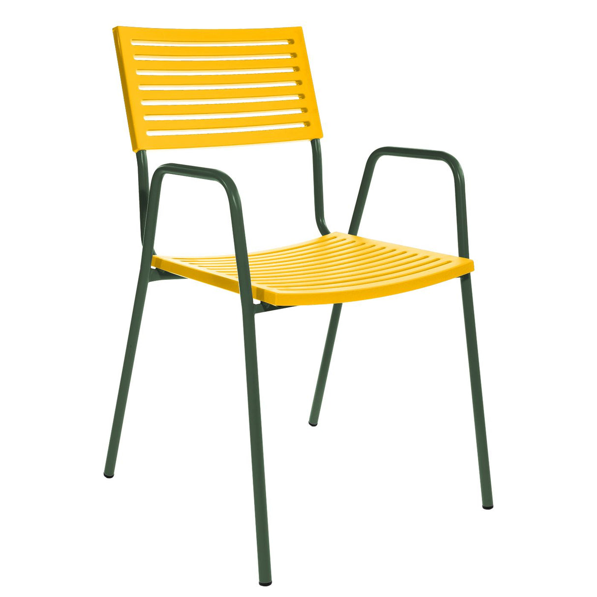 Schaffner Lamello Fauteuil repas Vert Sapin 66 Jaune 11