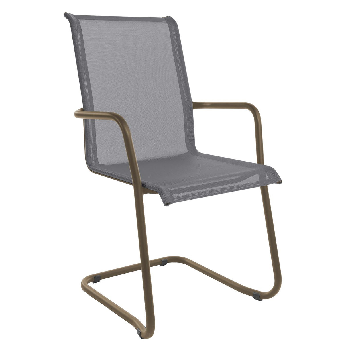 Schaffner Locarno Fauteuil Cantilever empilable Champagne 85 Gris 20