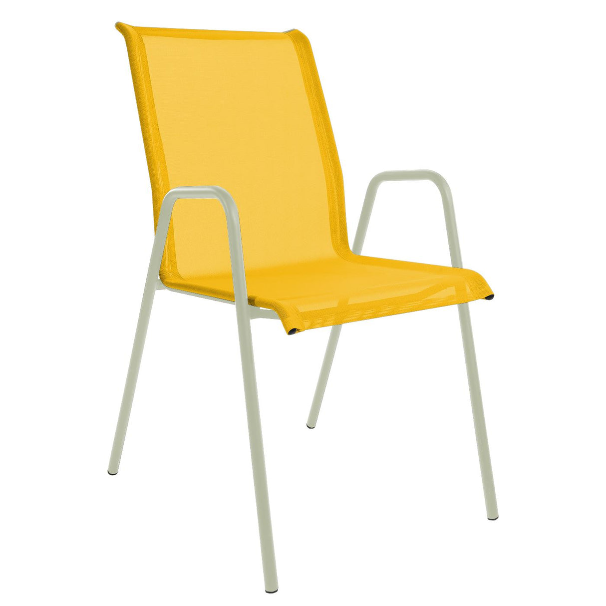 Schaffner Locarno Fauteuil repas empilable Vert pastel 64 Jaune 11