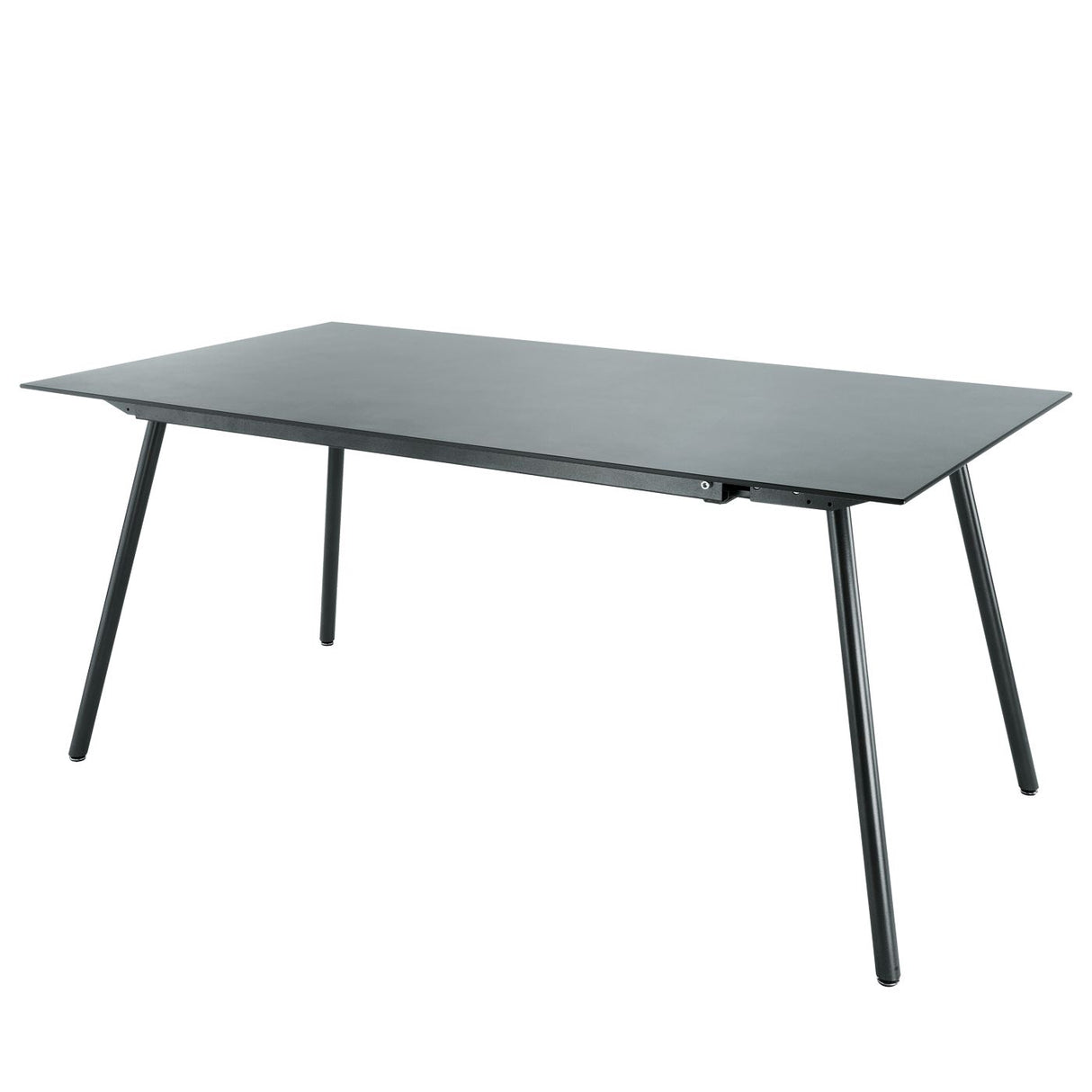 Schaffner Locarno table repas 160x90cm Anthracite 77 Gris Argent 78