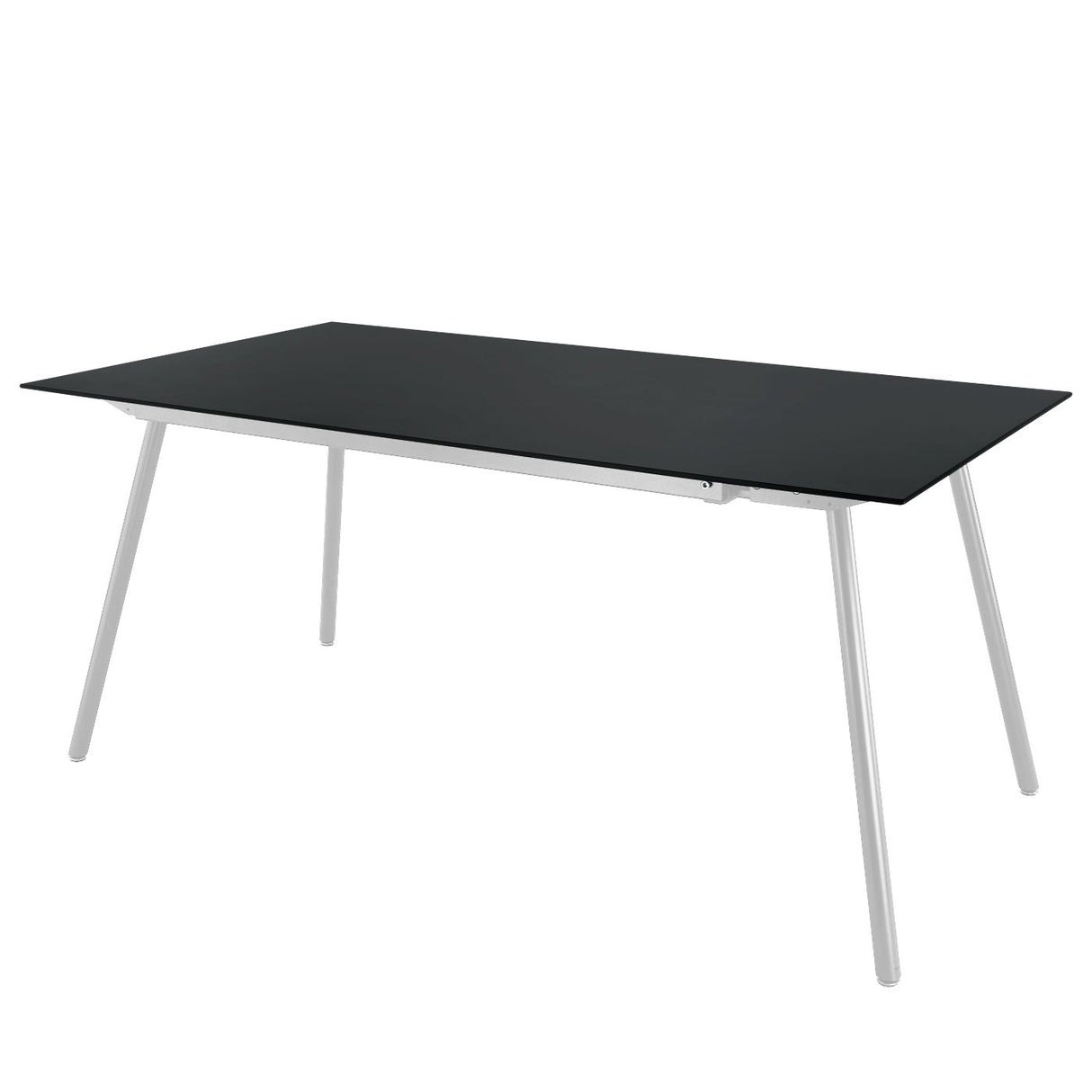 Schaffner Locarno table repas 160x90cm Blanc 90 Anthracite 77