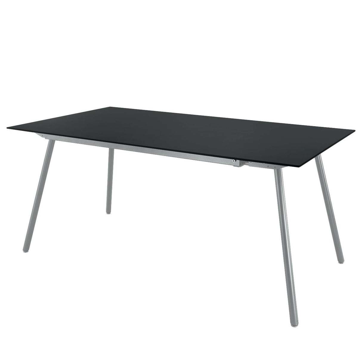 Schaffner Locarno table repas 160x90cm Gris argent 78 Anthracite 77