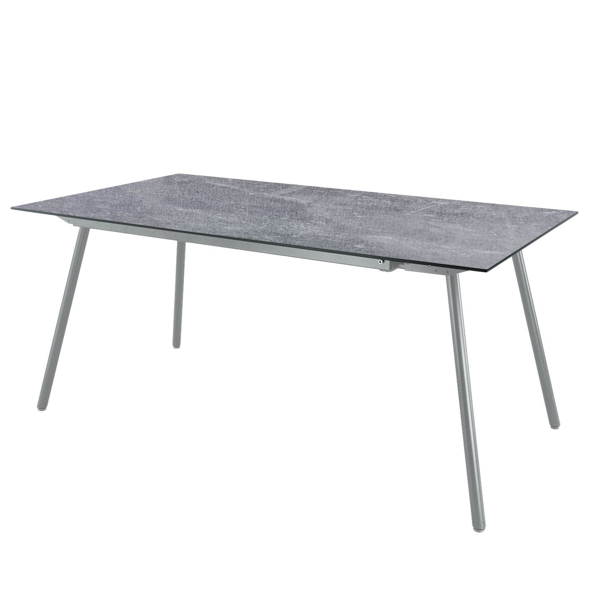 Schaffner Locarno table repas 160x90cm Gris argent 78 Déco Béton dd