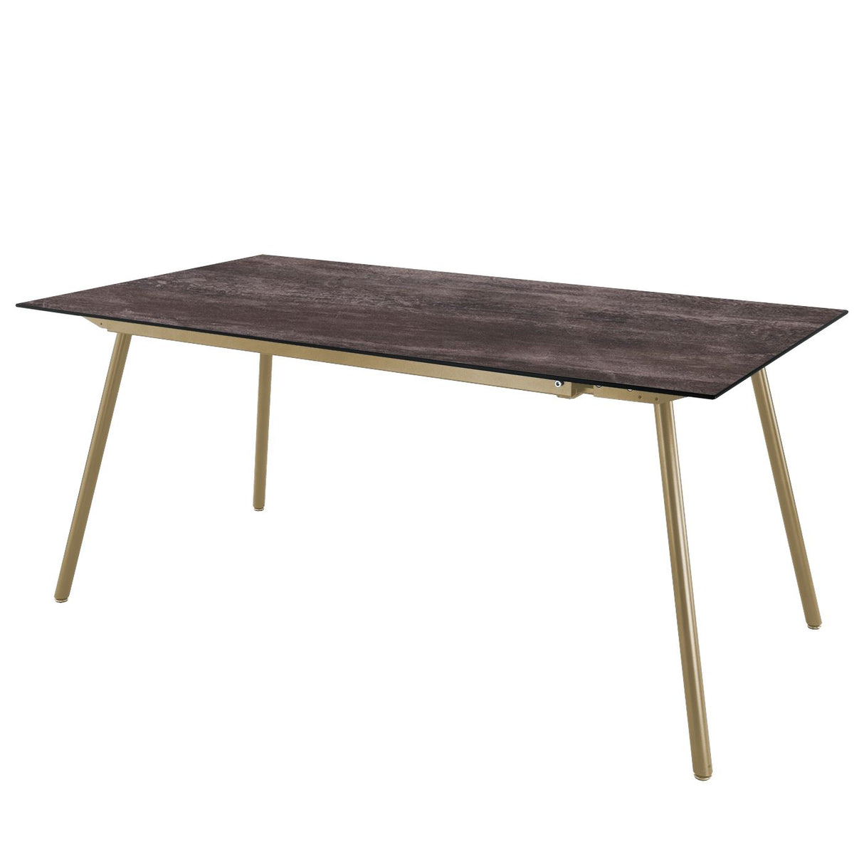 Schaffner Locarno table repas 160x90cm Marron Pastel 83 Déco Stromboli Foncé da