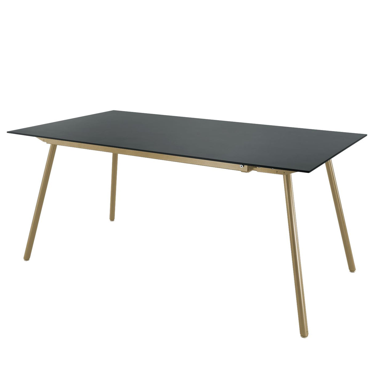 Schaffner Locarno table repas 160x90cm Marron Pastel 83 Graphite 73