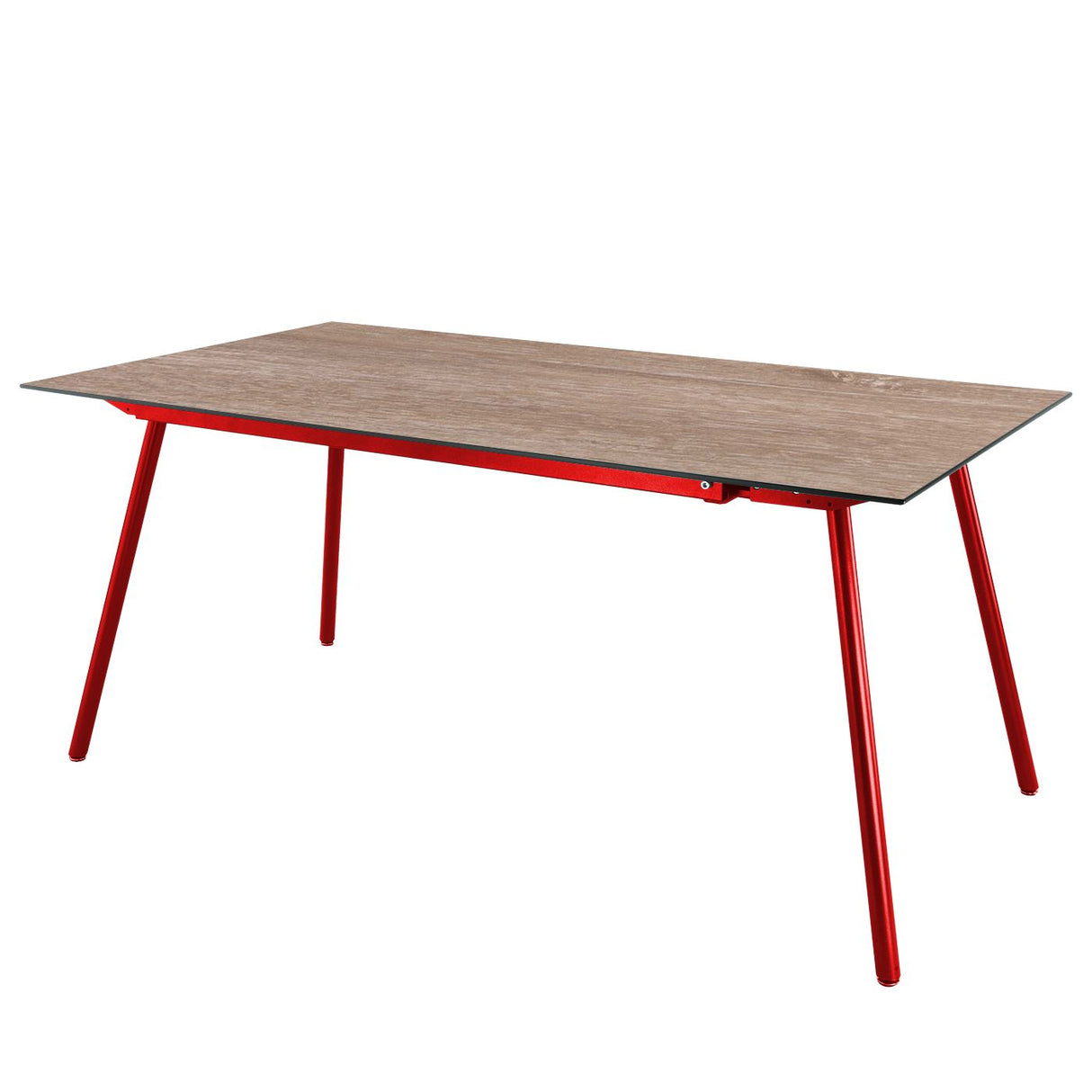 Schaffner Locarno table repas 160x90cm Rouge 30 Déco Chêne de