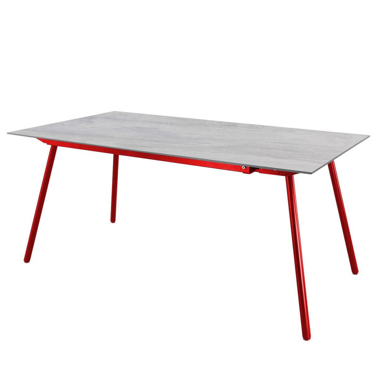 Schaffner Locarno table repas 160x90cm Rouge 30 Déco Stromboli Clair db