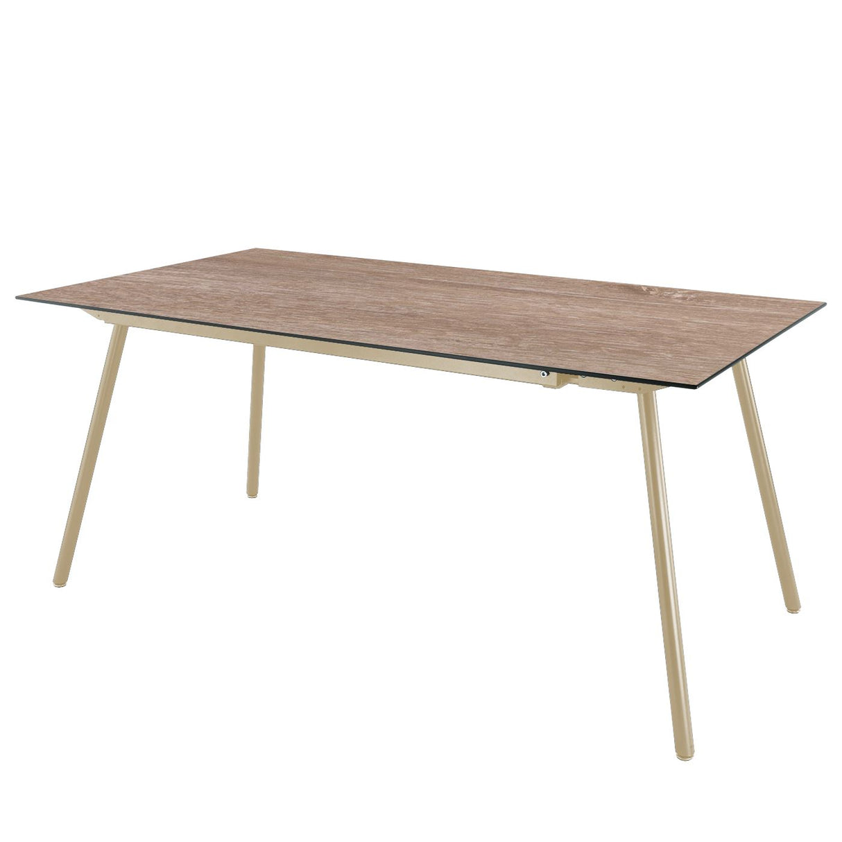 Schaffner Locarno table repas 160x90cm Sable Pastel 15 Déco Chêne de