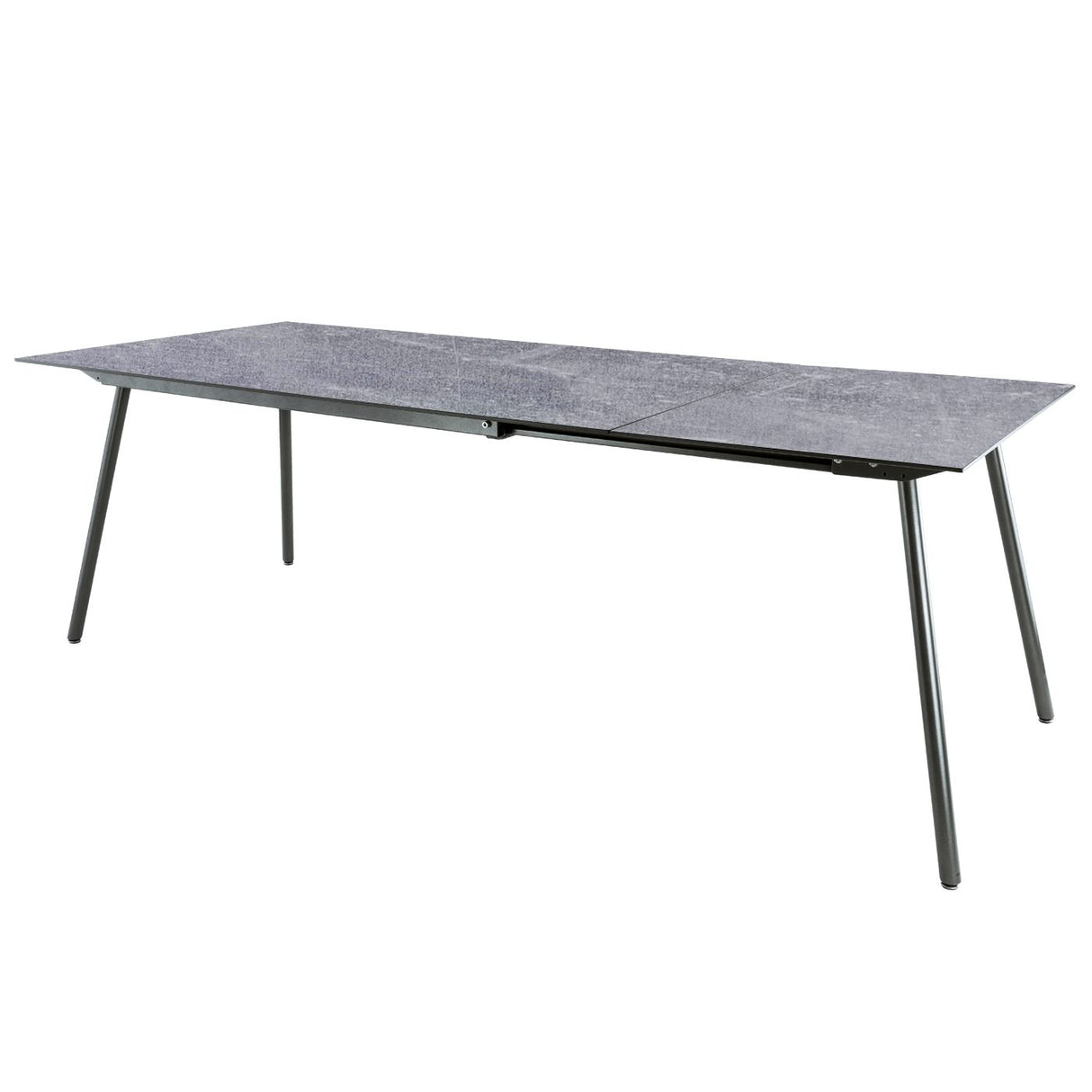 Schaffner Locarno table repas extensible 160/220x90cm Anthracite 77 Déco Béton dd