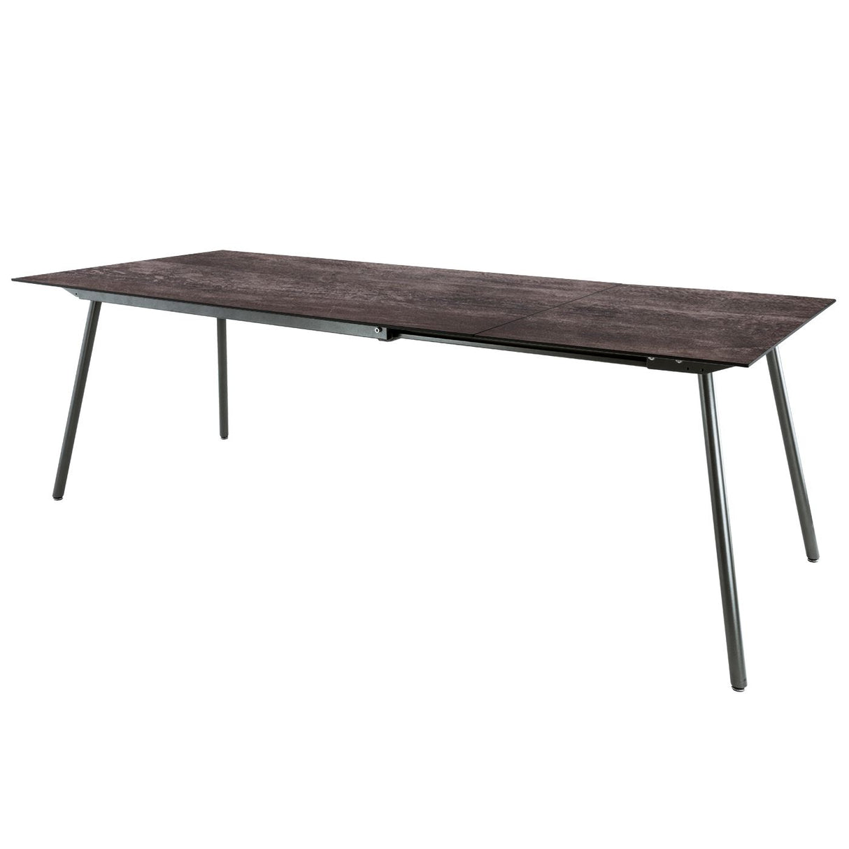 Schaffner Locarno table repas extensible 160/220x90cm Anthracite 77 Déco Stromboli Foncé da