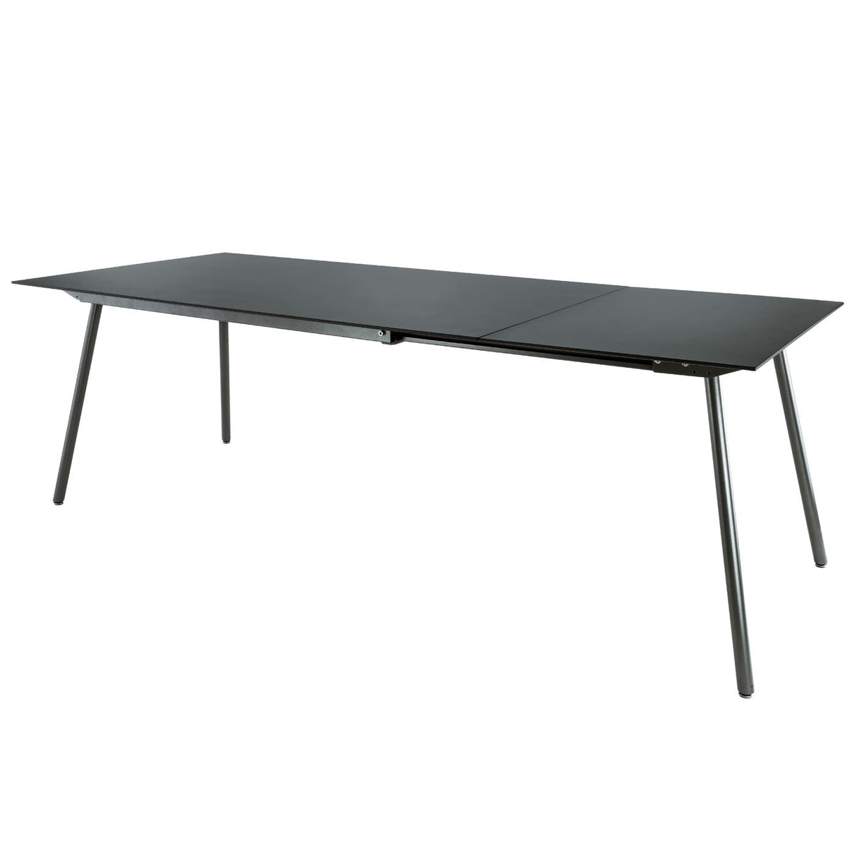 Schaffner Locarno table repas extensible 160/220x90cm Anthracite 77 Graphite 73