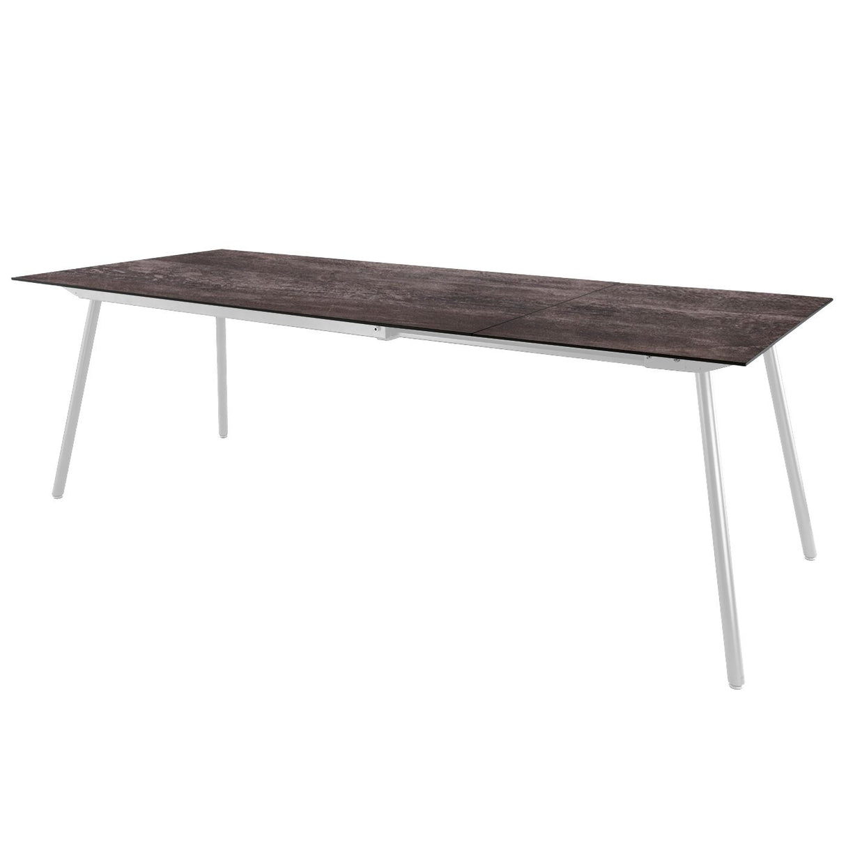 Schaffner Locarno table repas extensible 160/220x90cm Blanc 90 Déco Stromboli Foncé da