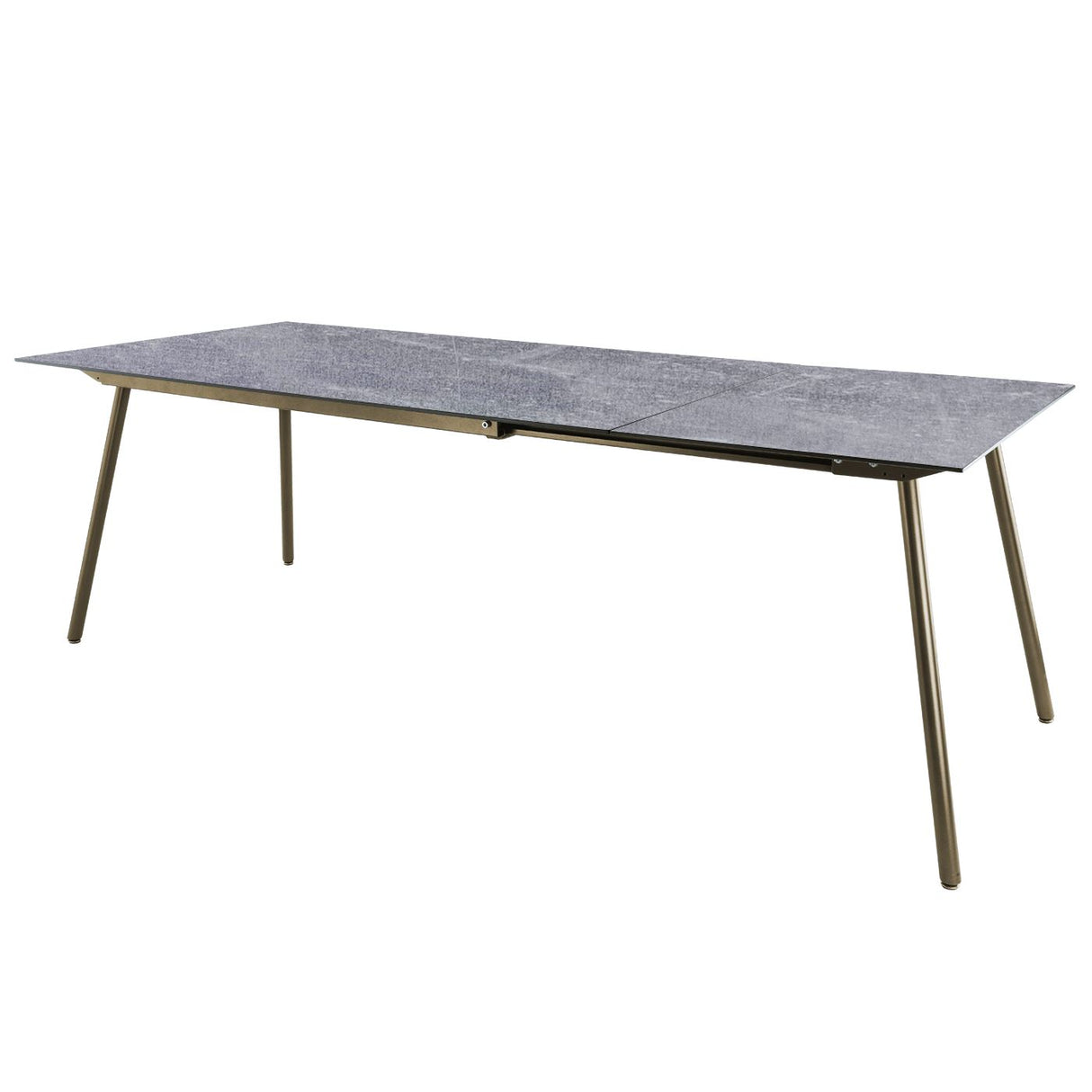 Schaffner Locarno table repas extensible 160/220x90cm Champagne 85 Déco Béton dd